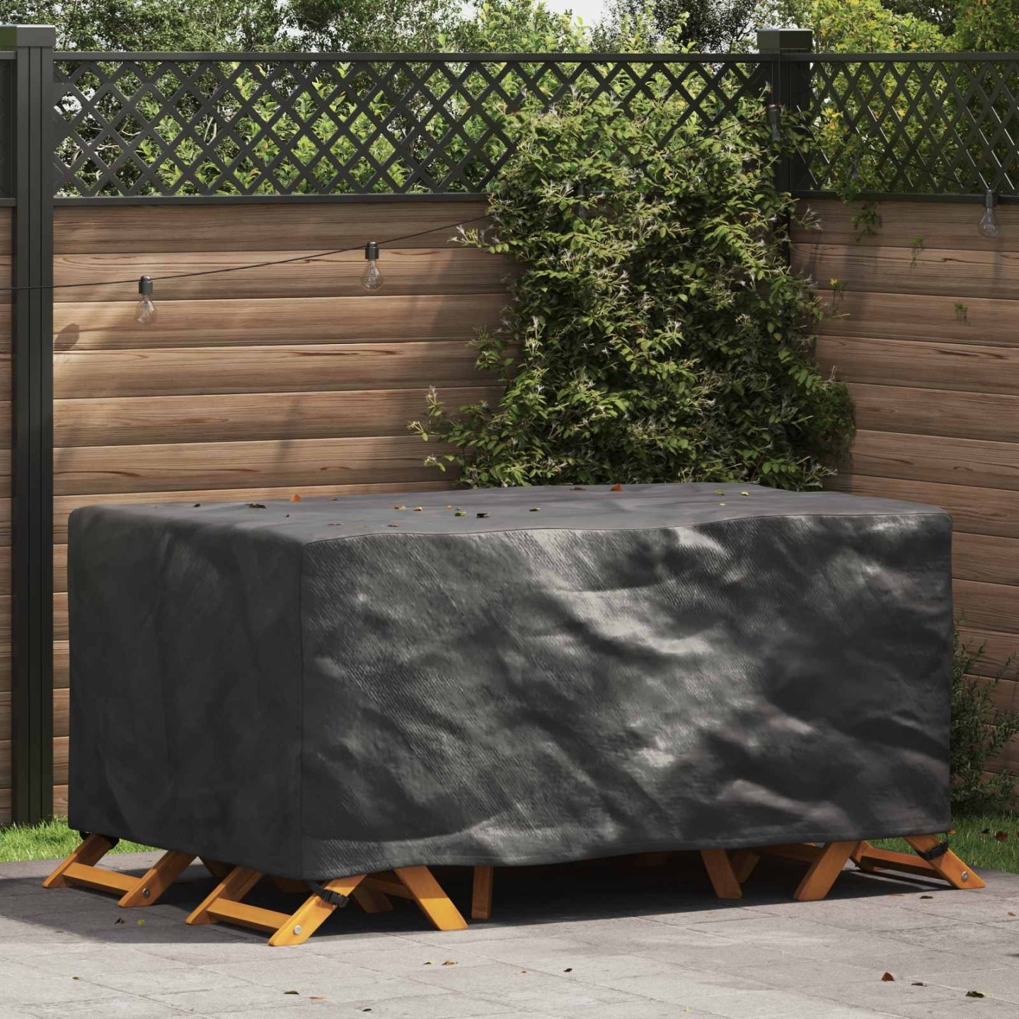 Housse pour meubles Uni Noir 172 x 113 x 73 cm 420D