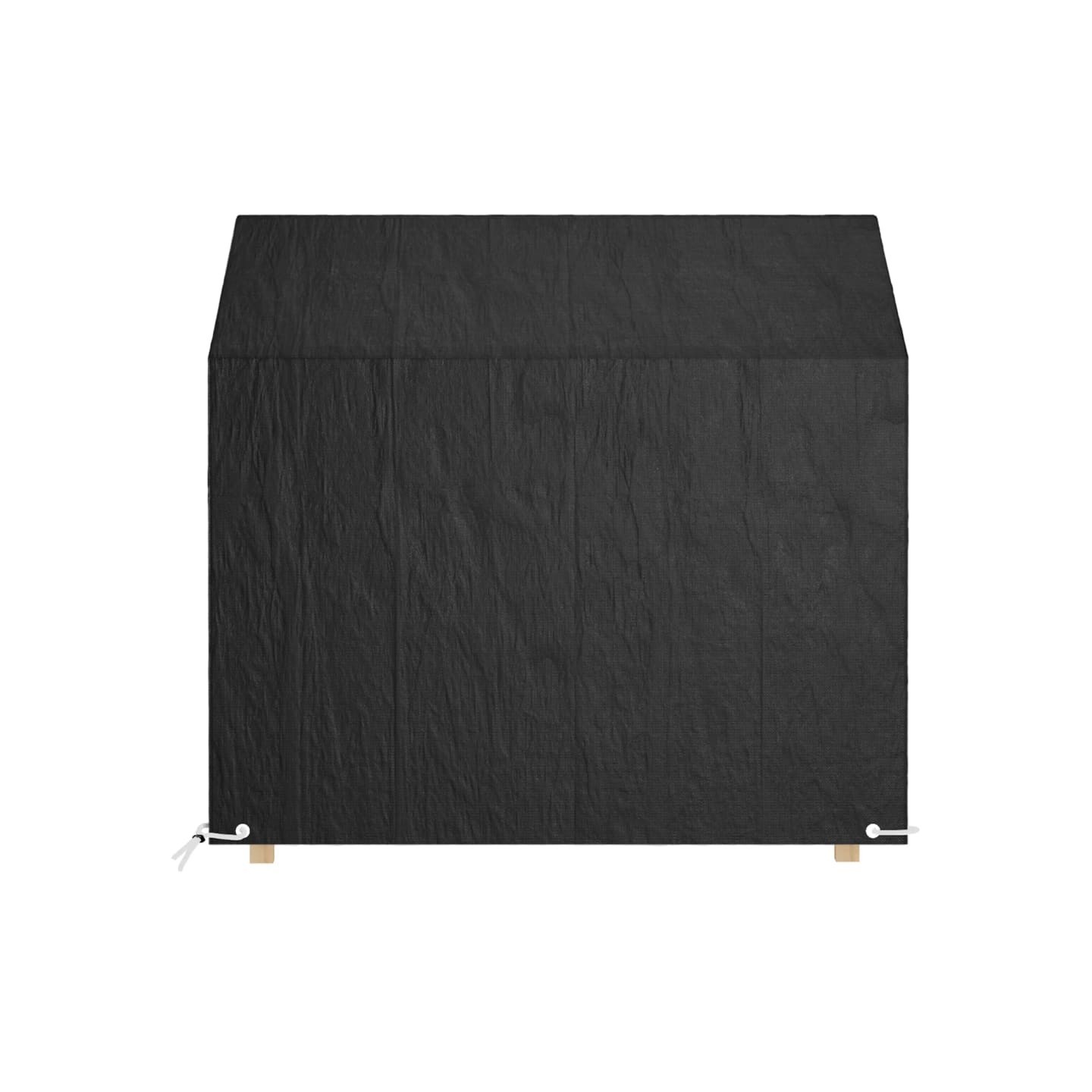Housse de banc de jardin 8 œillets 130x70x70/88 cm polyéthylène