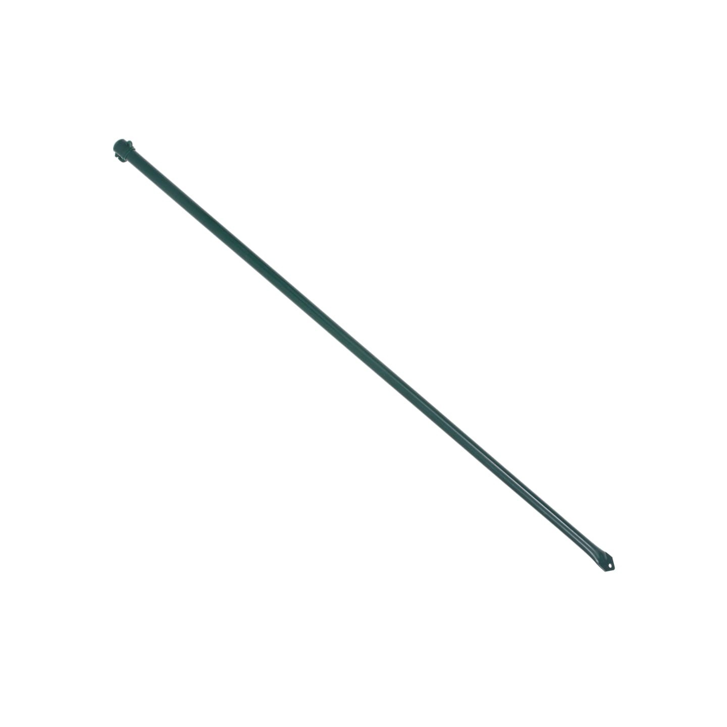 Poteau de jardin 10 pcs 1 m Métal Vert