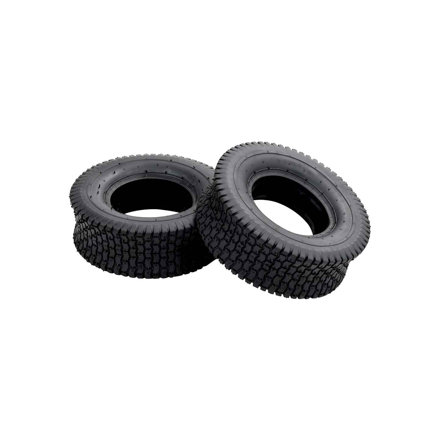 Pneus de brouette 2 pcs 13x5.00-6 4PR Caoutchouc