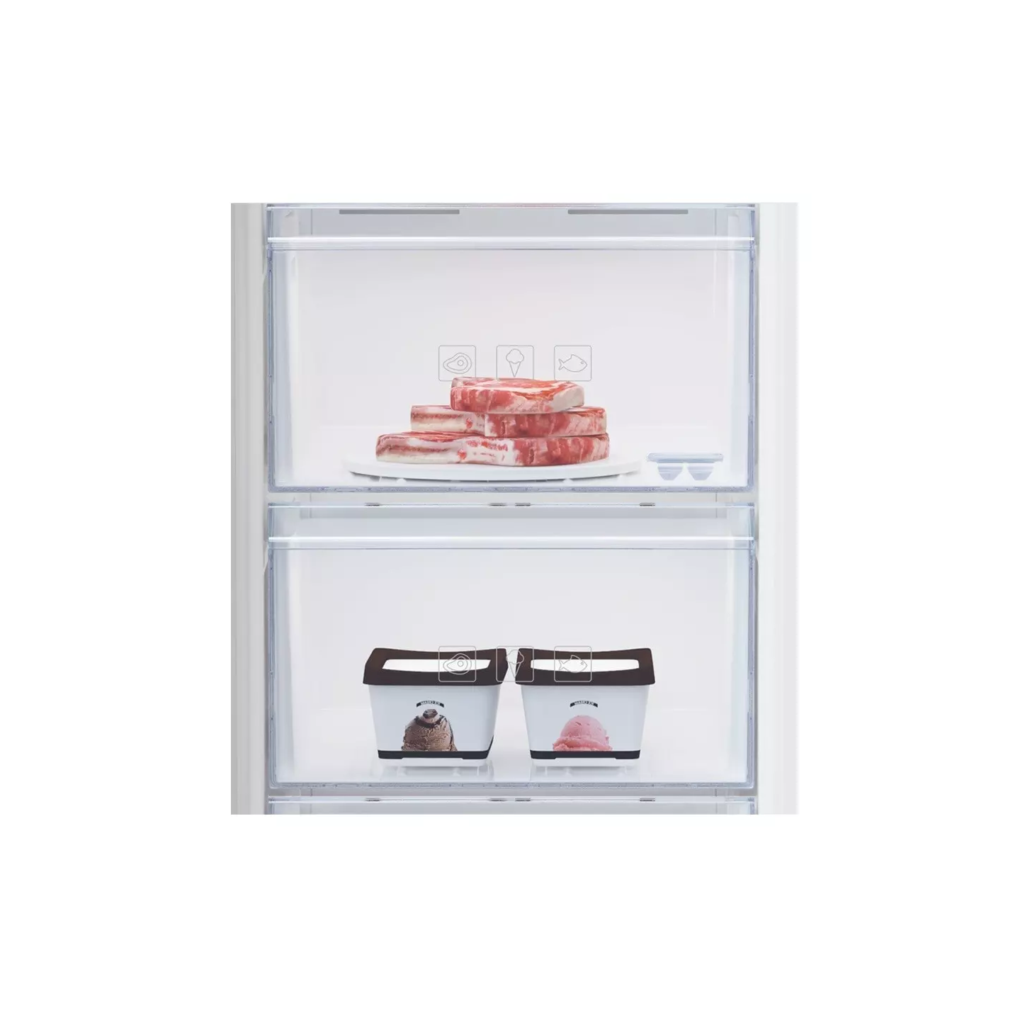 Congélateur armoire Beko RFSM200T41WN/1 196 L | Nimestore