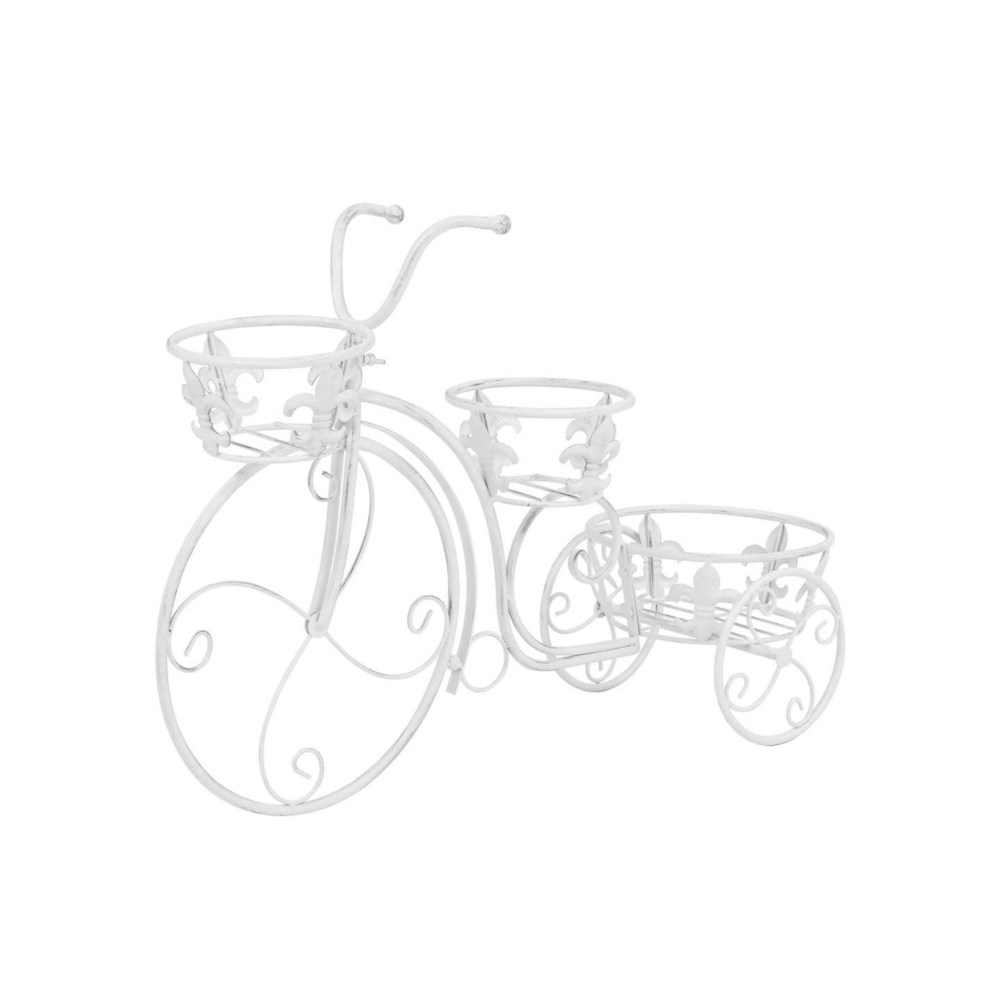 Support de plantes sous forme de vélo Style vintage Métal