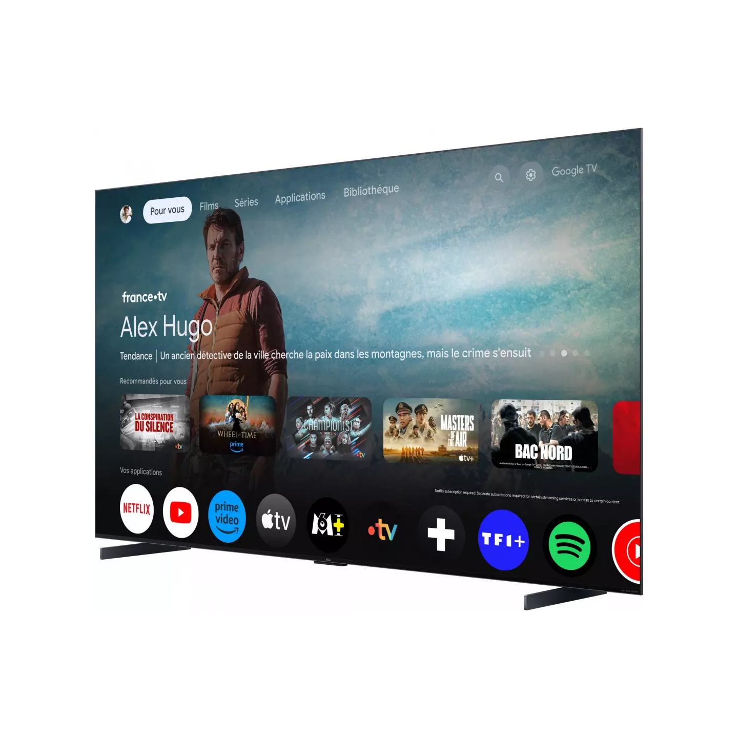 TV QLED TCL 98C79L 98" 4K SQD-Mini LED 144 Hz | Nimestore