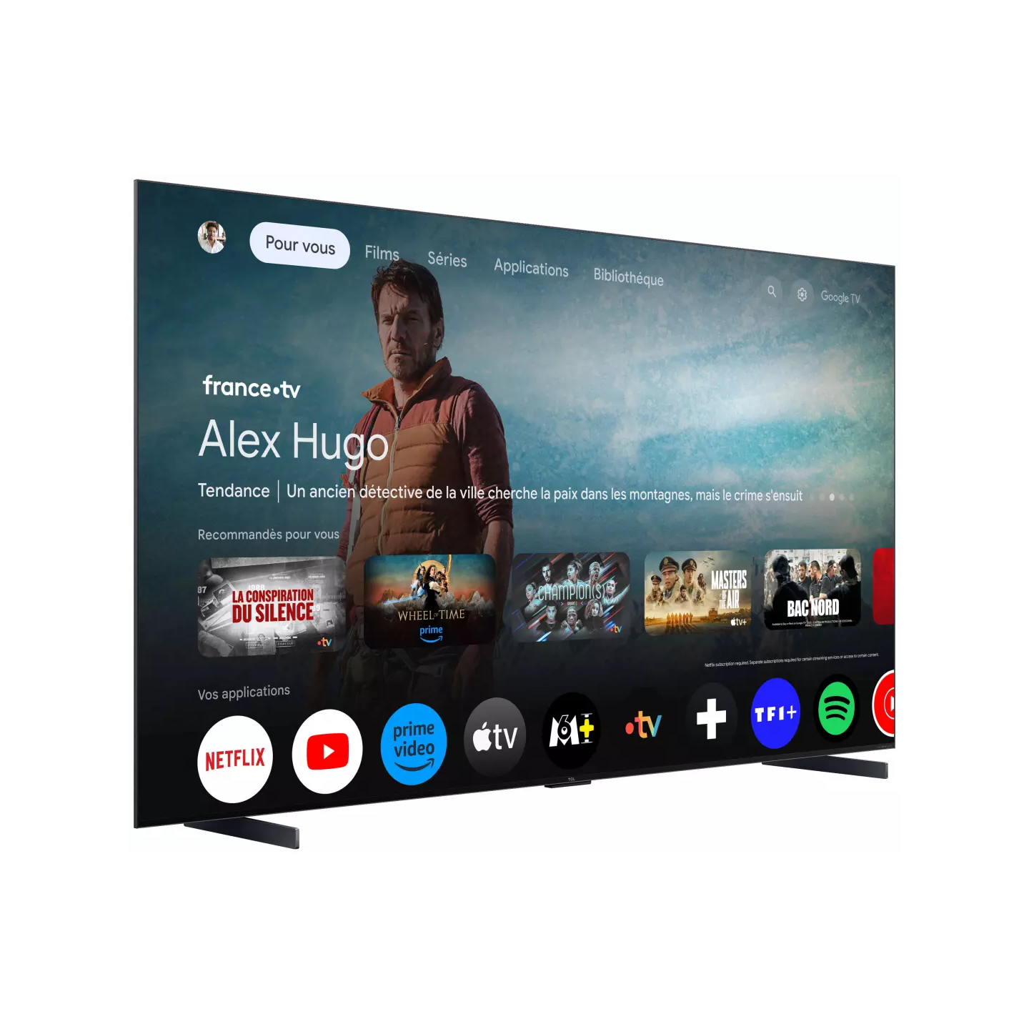 TV QLED TCL 98C79L 98" 4K SQD-Mini LED 144 Hz | Nimestore