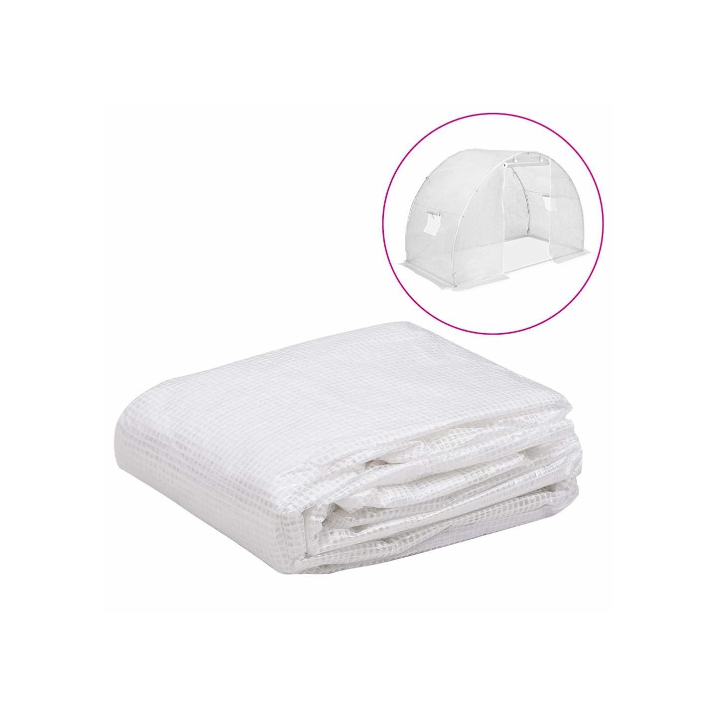 Couverture de remplacement serre (4,5 m²) 3x1,5x2 m Transparent
