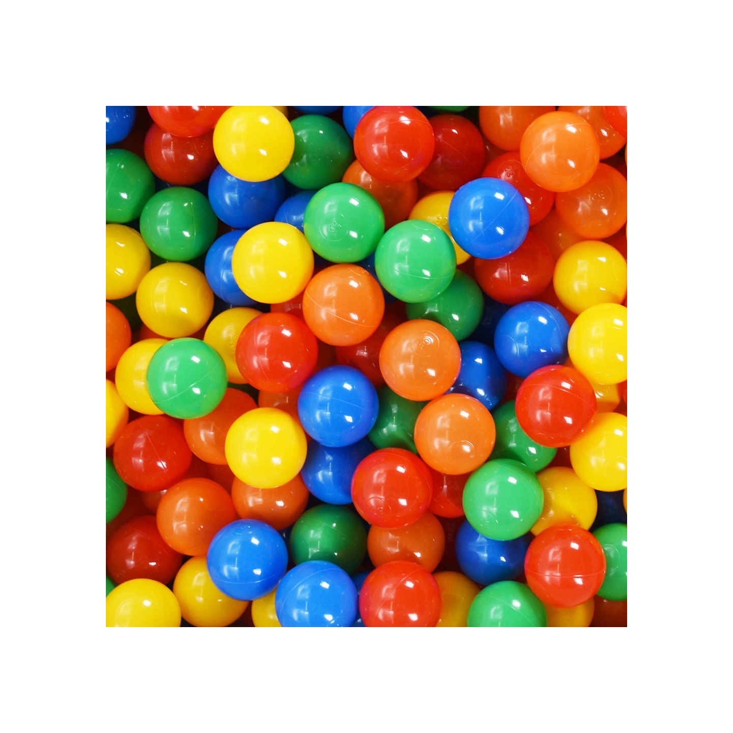 Balles de jeu 500 pcs multicolore