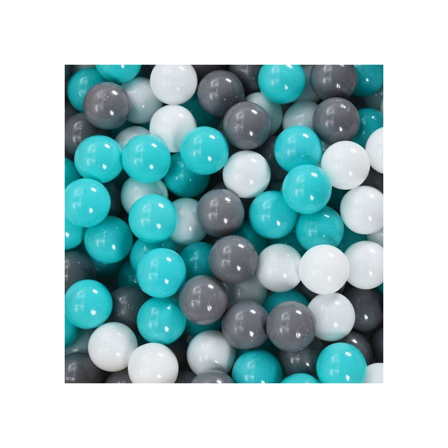 Balles de jeu 500 pcs multicolore