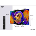 TV QLED TCL 75C79L 75" 4K SQD-Mini LED 144 Hz | Nimestore