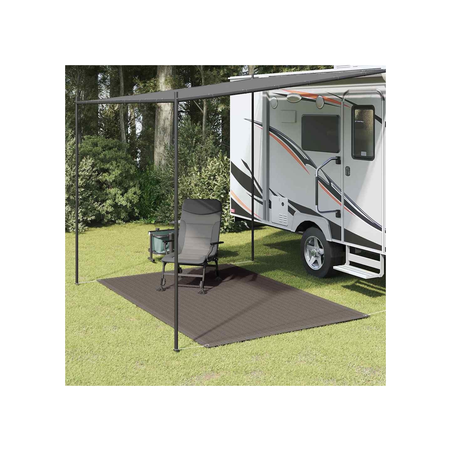 Tapis de tente 200x300 cm Anthracite