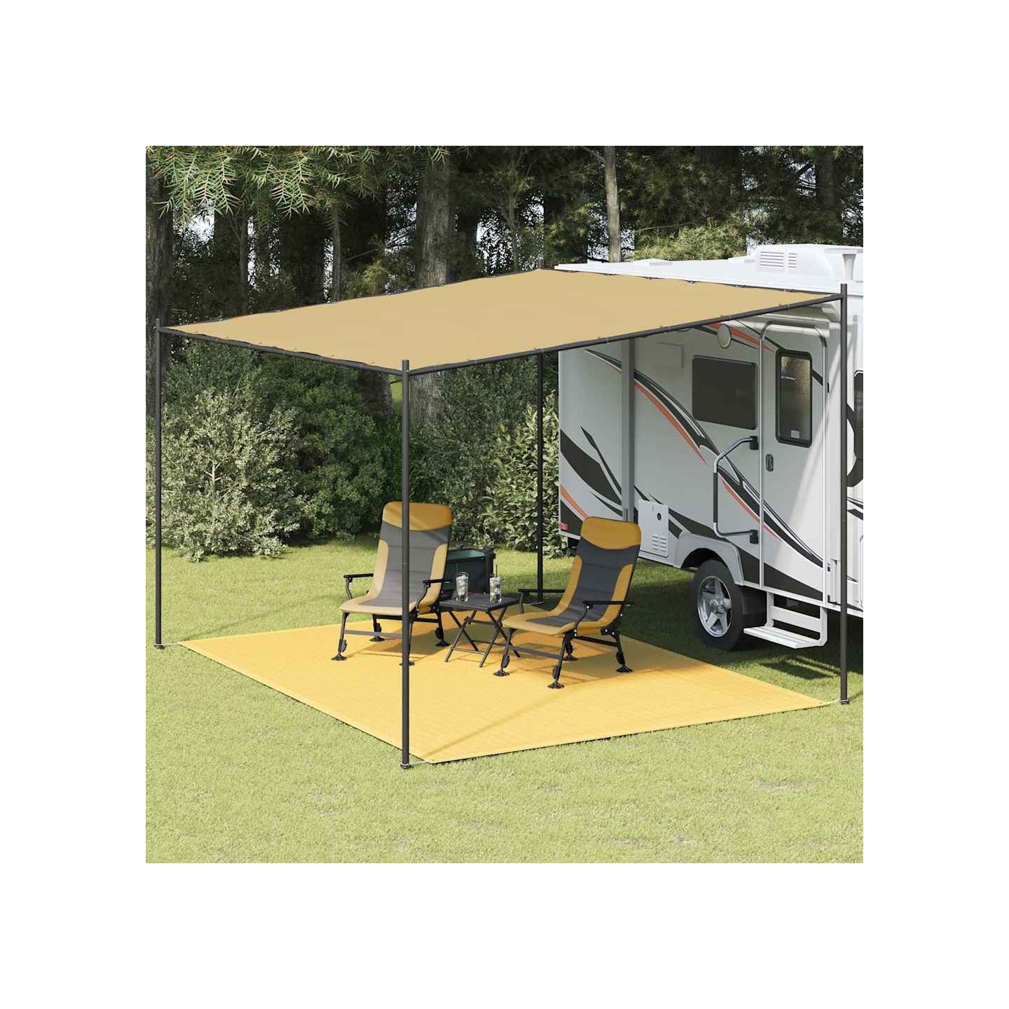 Tapis de tente 300x400 cm Beige