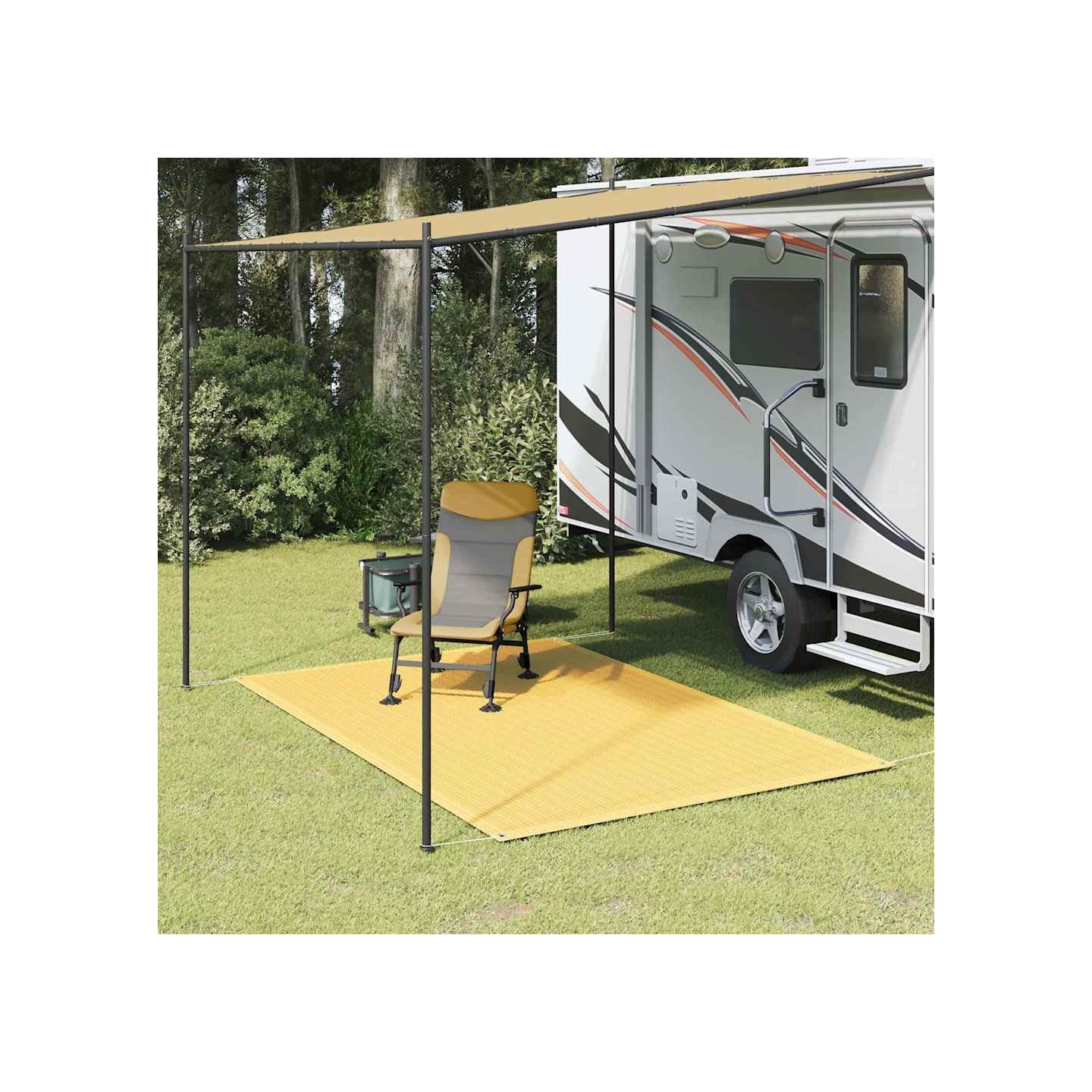 Tapis de tente 250x300 cm Beige