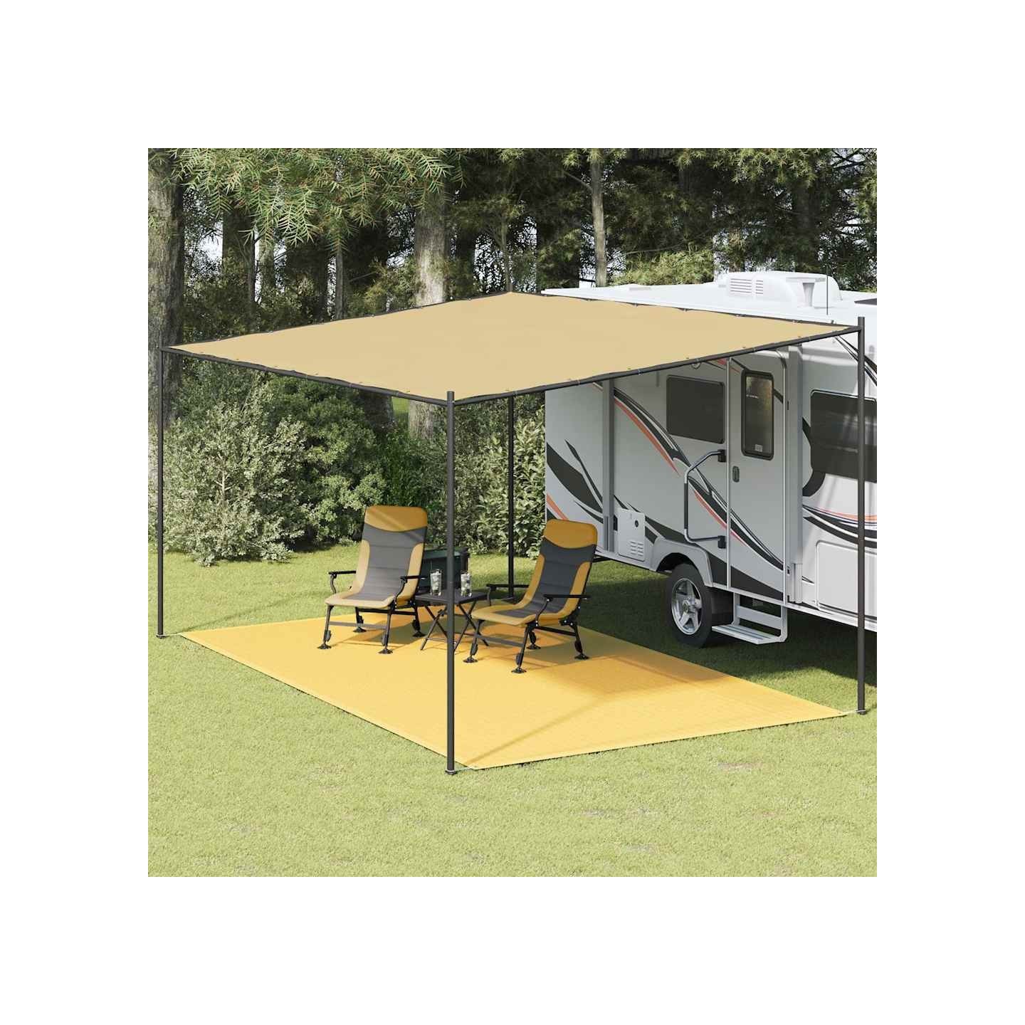Tapis de tente 300x500 cm Beige