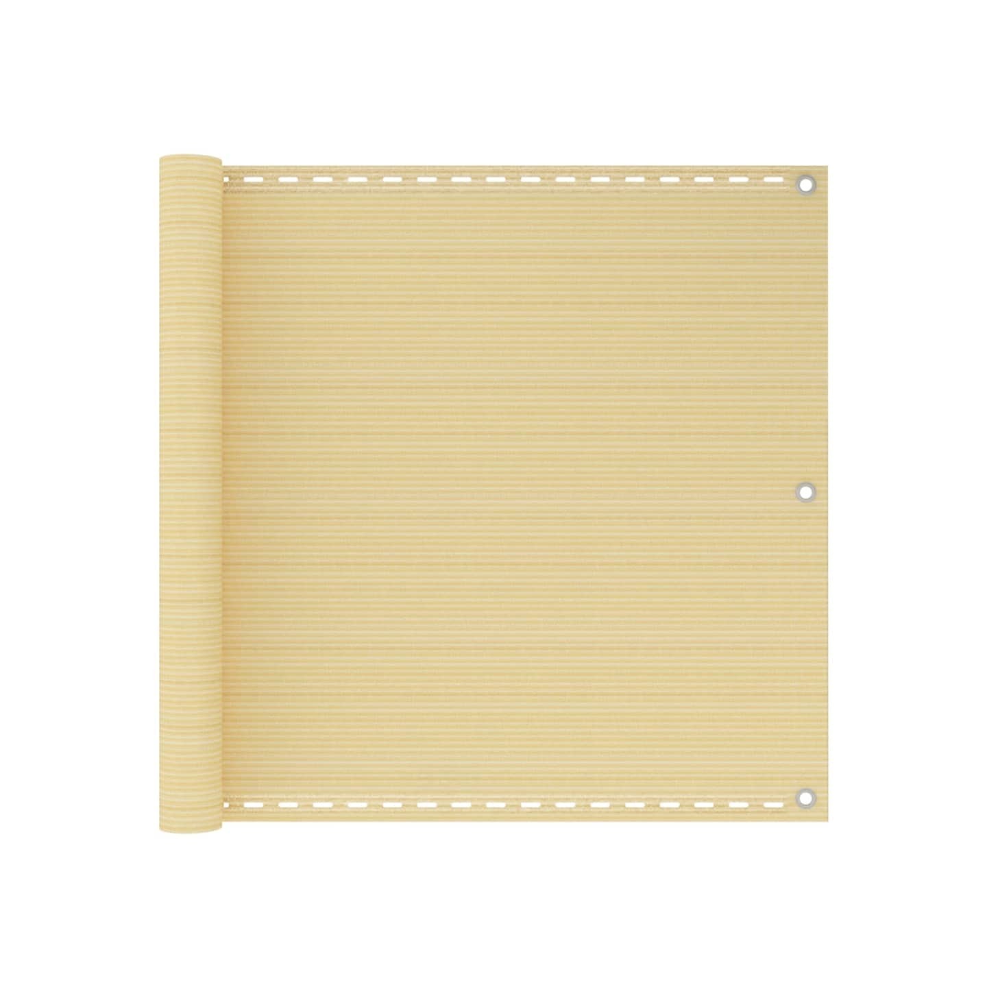 Écran de balcon Beige 90x300 cm PEHD