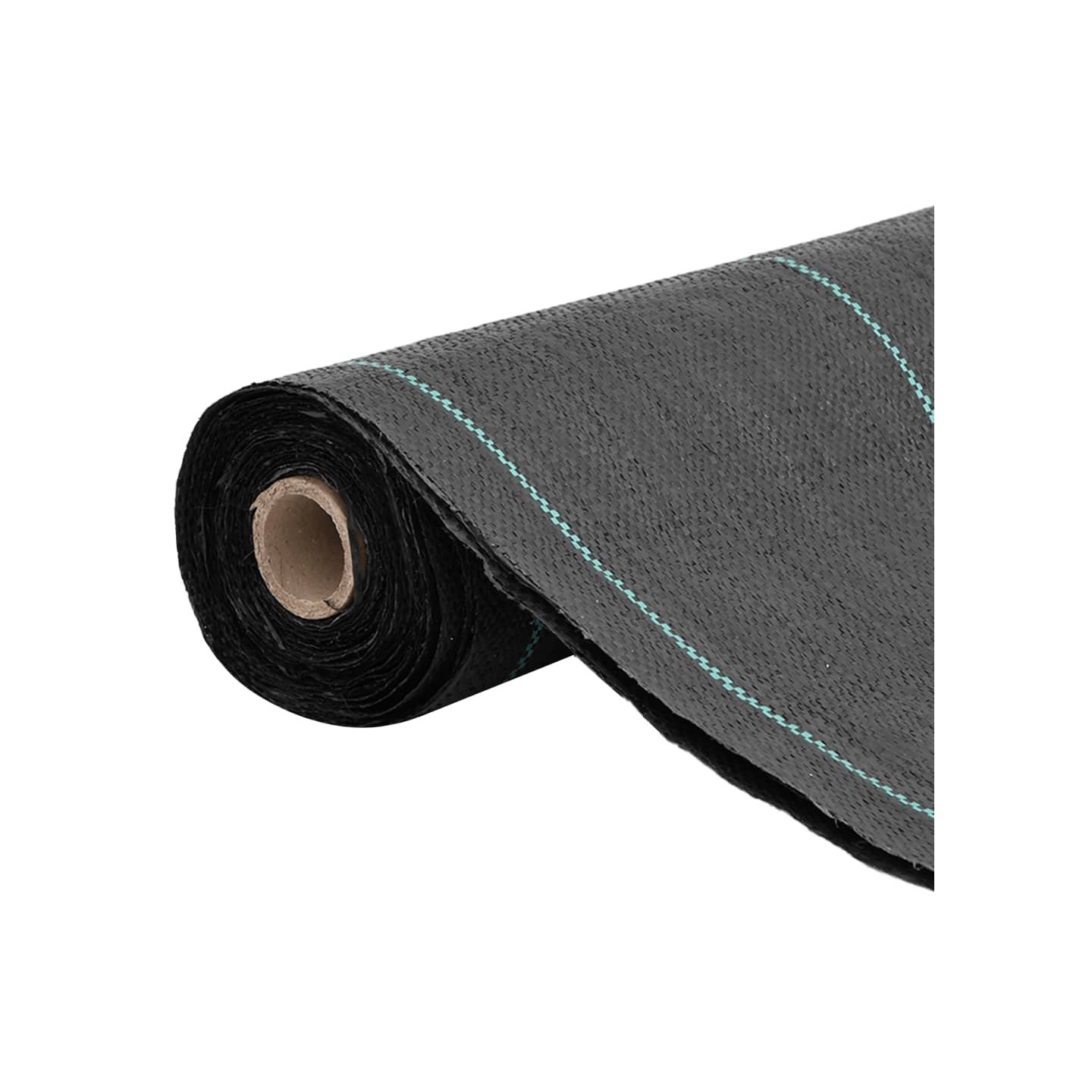 Membrane anti-mauvaises herbes noir 0,5x25 m PP