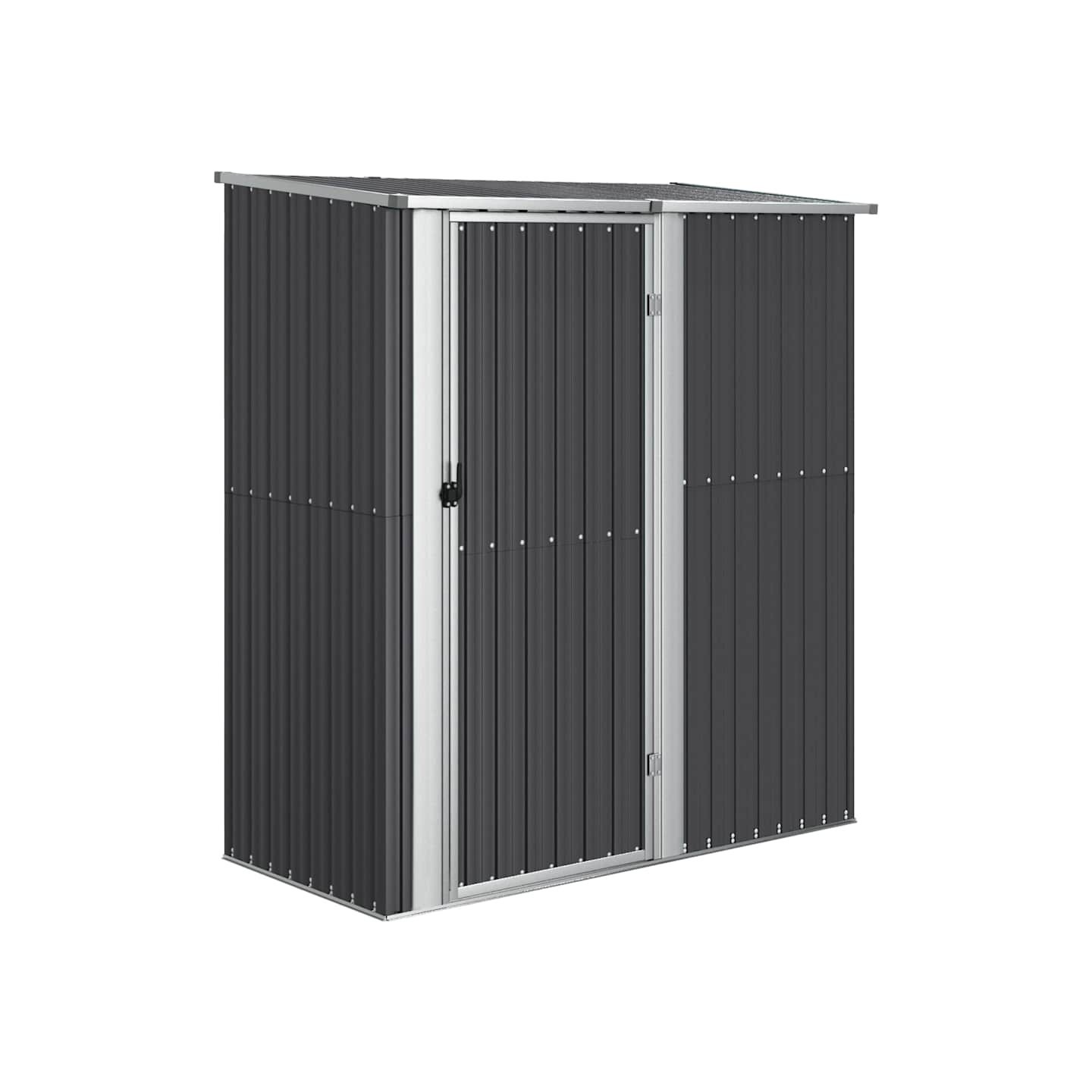 Abri de jardin Anthracite 180,5x97x209,5 cm Métal galvanisé