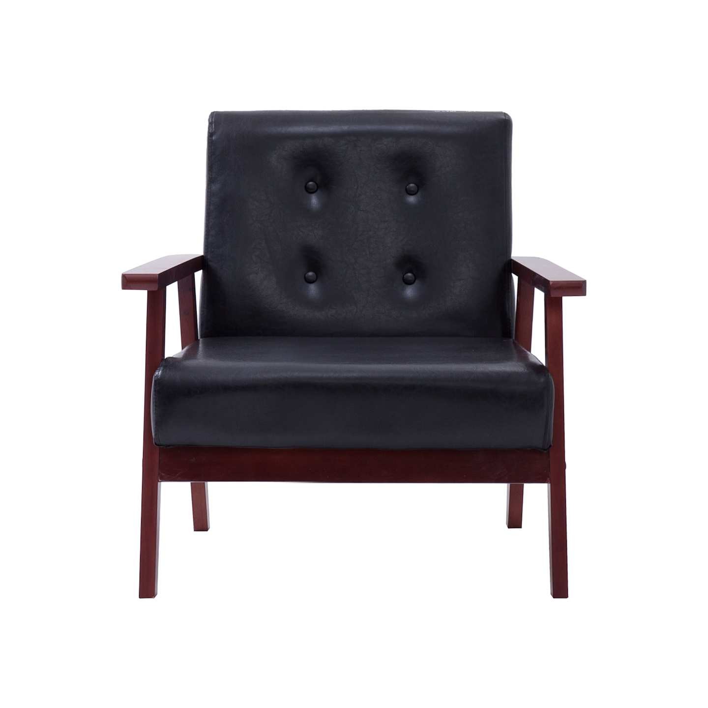 Ensemble de canapés 2 pcs noir similicuir