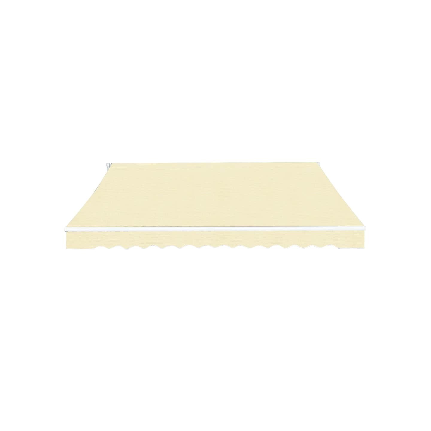 Auvent pliable manuel 400 cm Crème