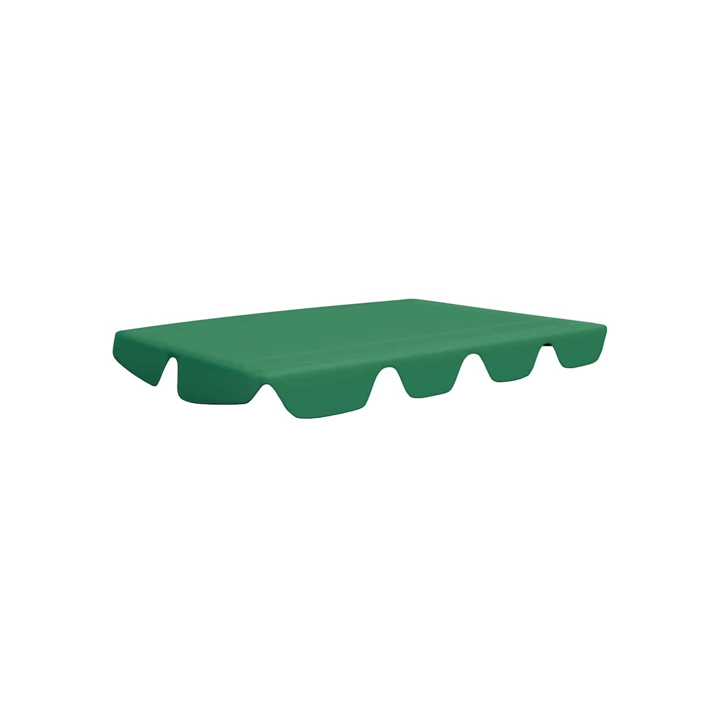 Toit de rechange de balançoire vert 188/168x145/110 cm