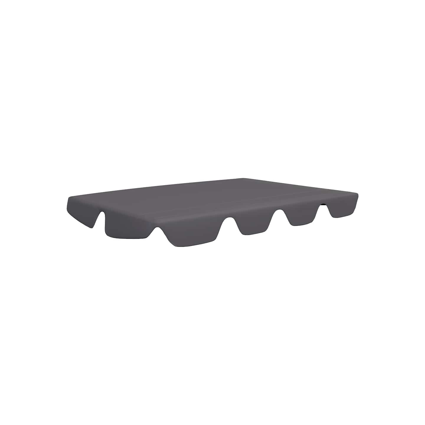 Toit rechange balançoire anthracite 150/130x105/70 cm