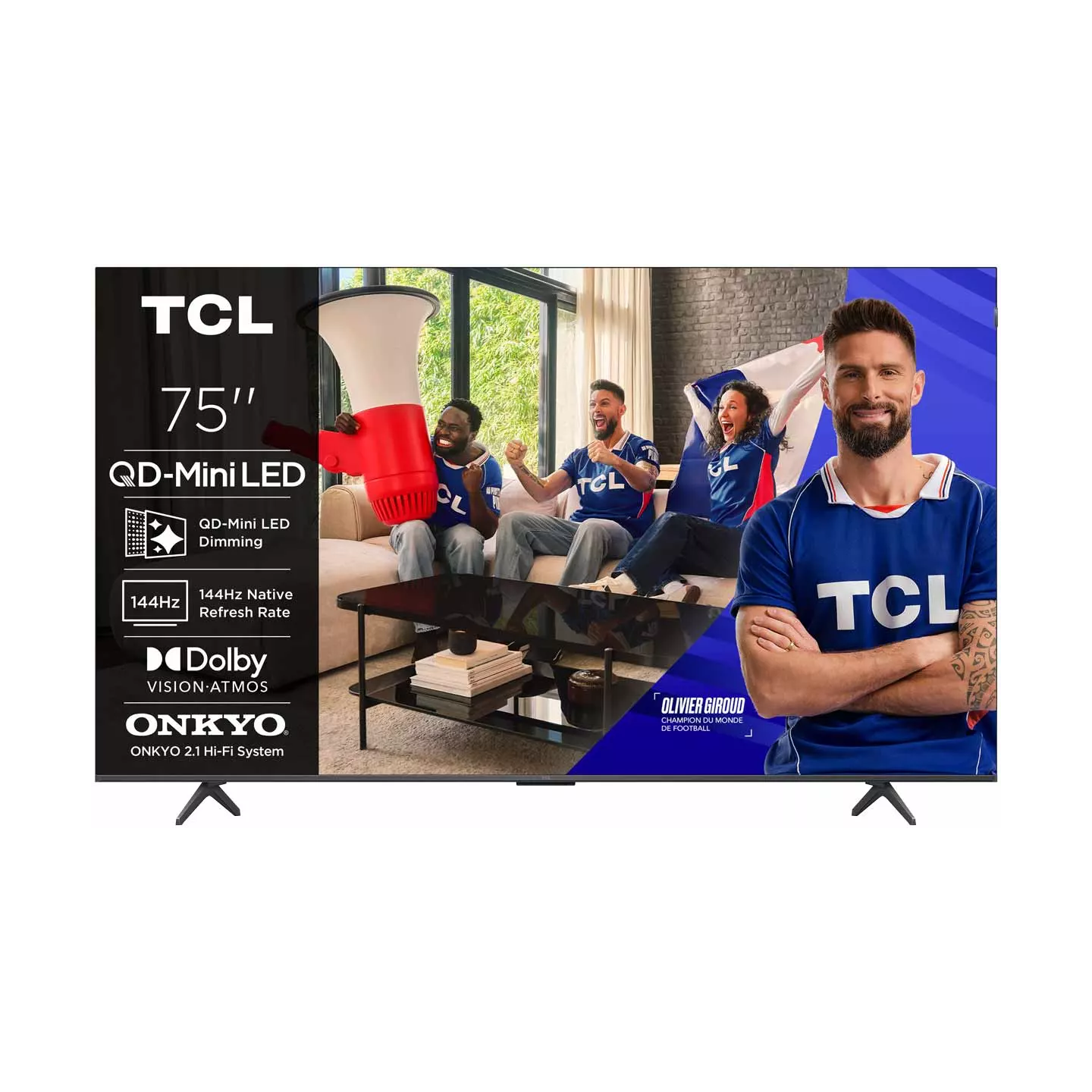 TV Mini LED TCL 75P89L 75" 4K 144 Hz Google TV | Nimestore