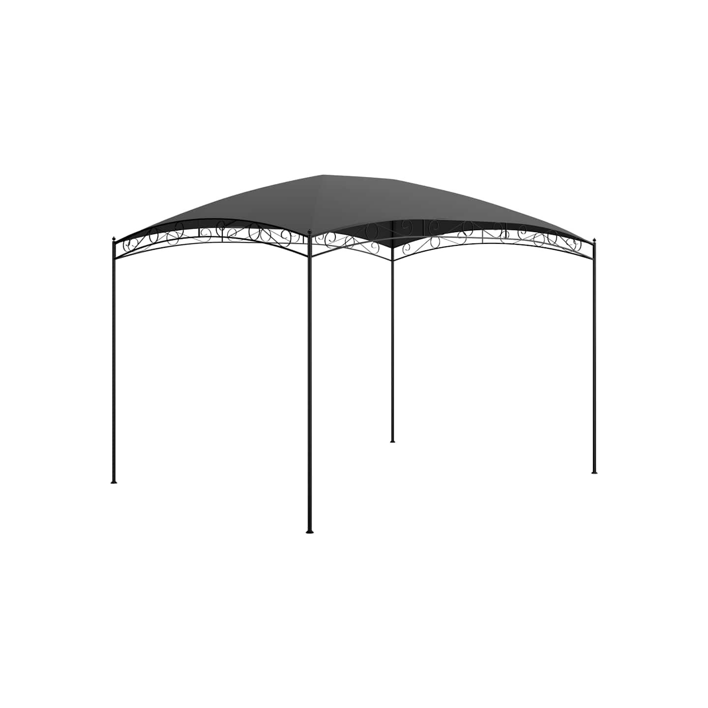 Belvédère 3x4x2,65 m Anthracite 180 g/m²