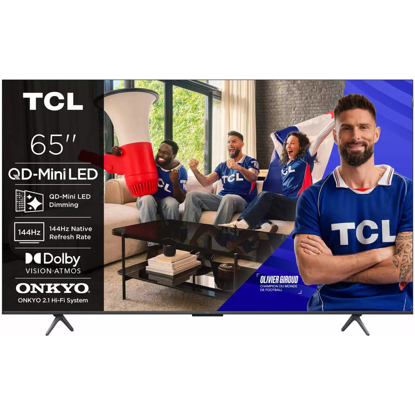 TV Mini LED TCL 65P89L 65" 4K 144 Hz Google TV | Nimestore
