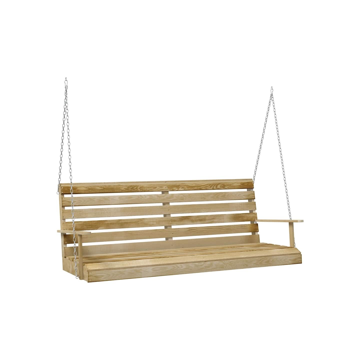 Balancelle Bois de pin imprégné 155x65x60 cm