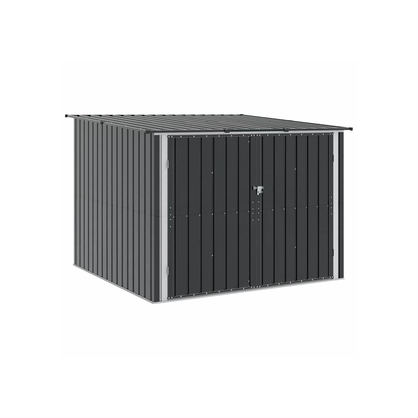 Abri de vélo 3 pc Anthracite 216 x 207 x 158 cm Métal