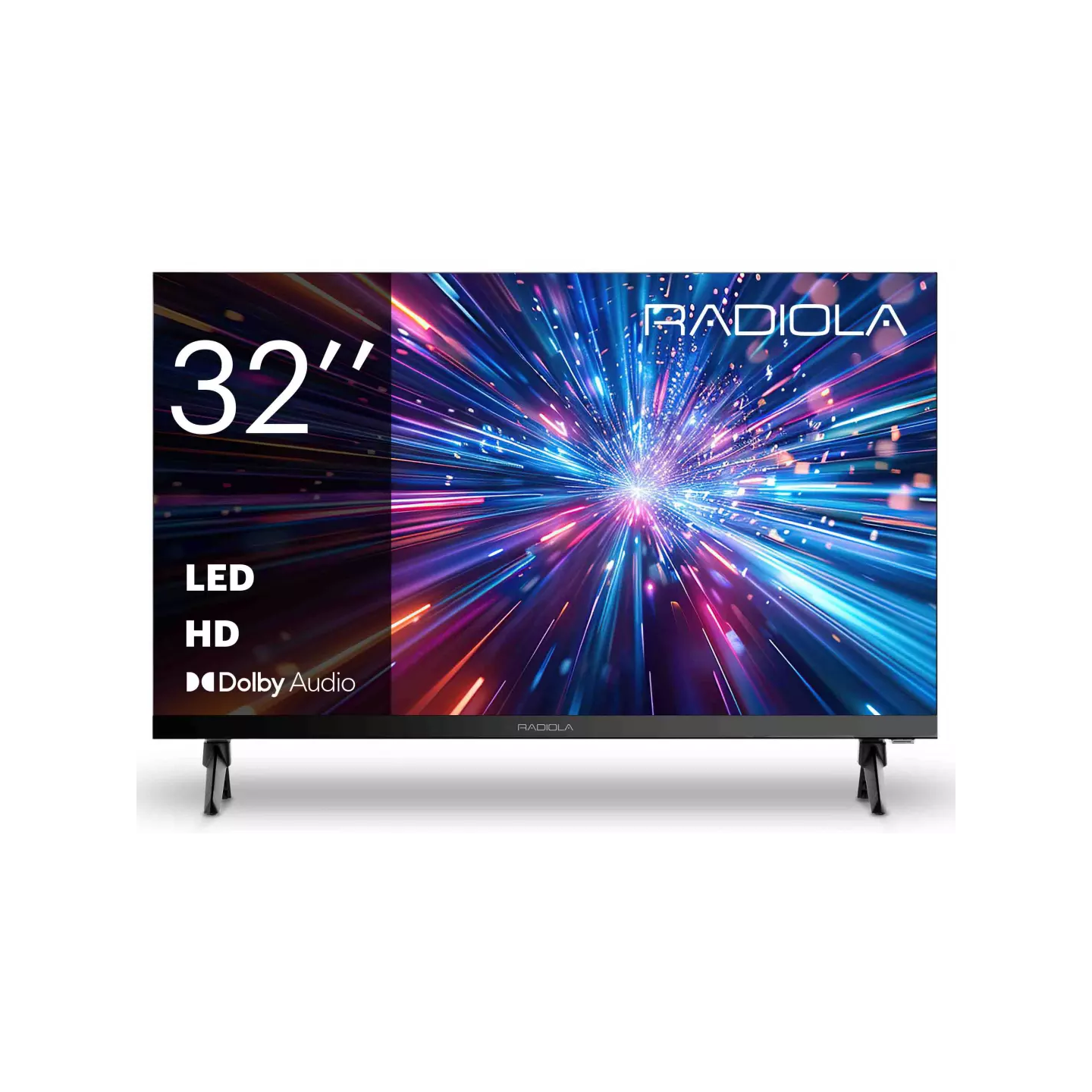TV LED Radiola RA32A3 32" HD Dolby Audio | Nimestore