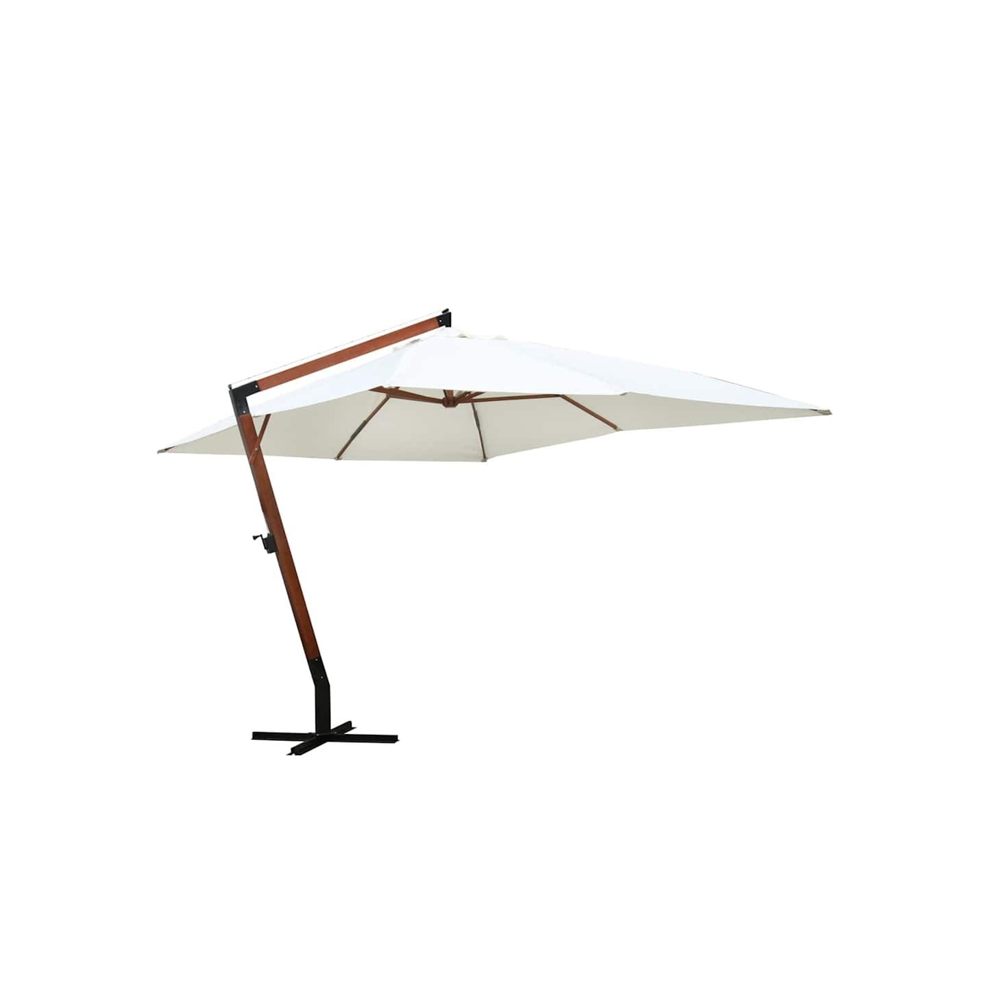 Parasol 300 x 400 cm Blanc