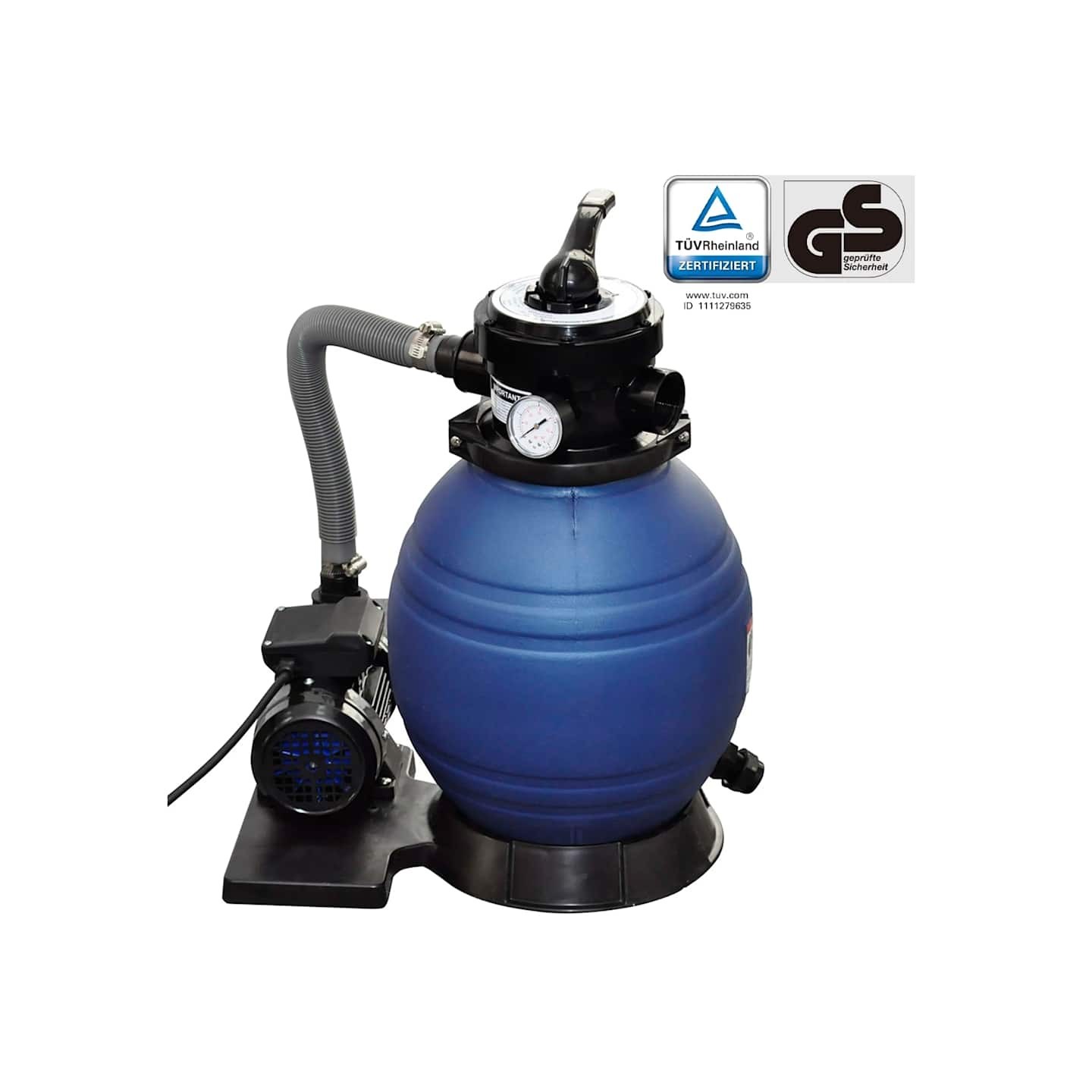 Pompe à filtre à sable 400 W 11000 l/h