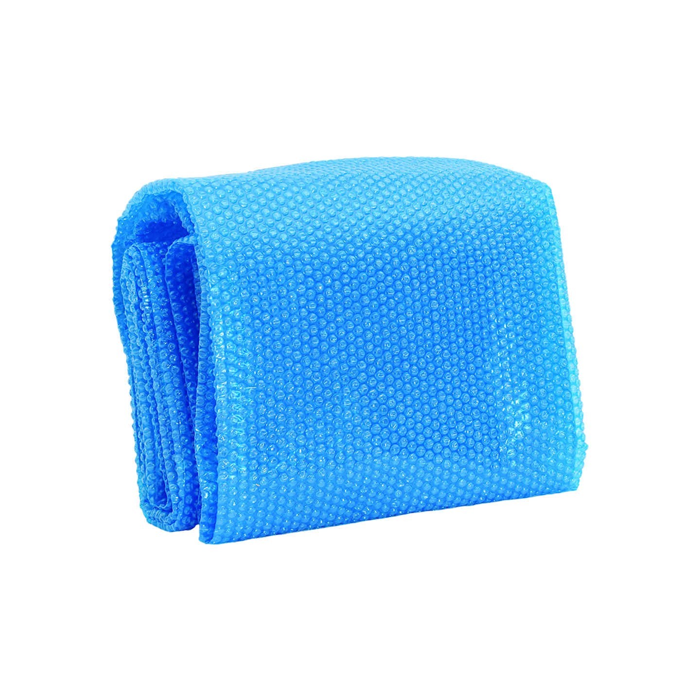 Couverture de piscine solaire 381 x 381 cm 0,1 mm Rond 0,1 mm