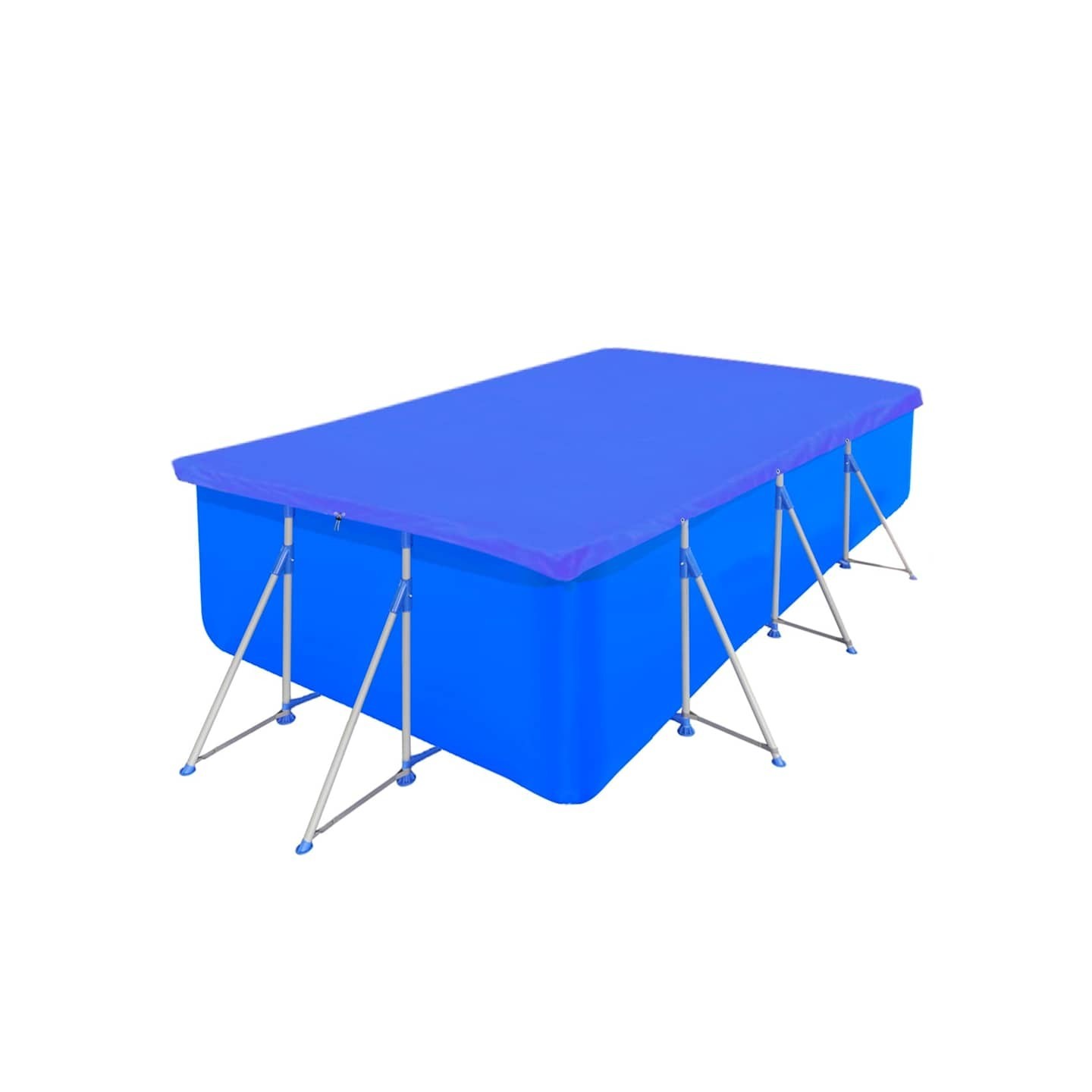 VidXL Couverture de piscine PE Rectangulaire 90 g/sqm 400 x 207 cm