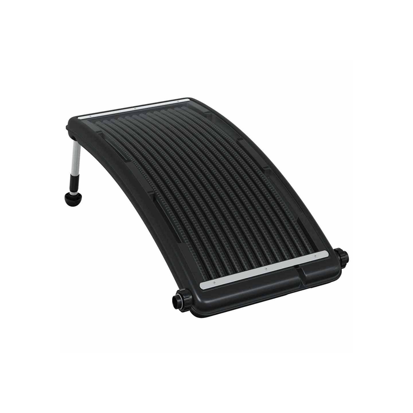 Panneau de chauffage solaire de piscine courbé 110x65 cm
