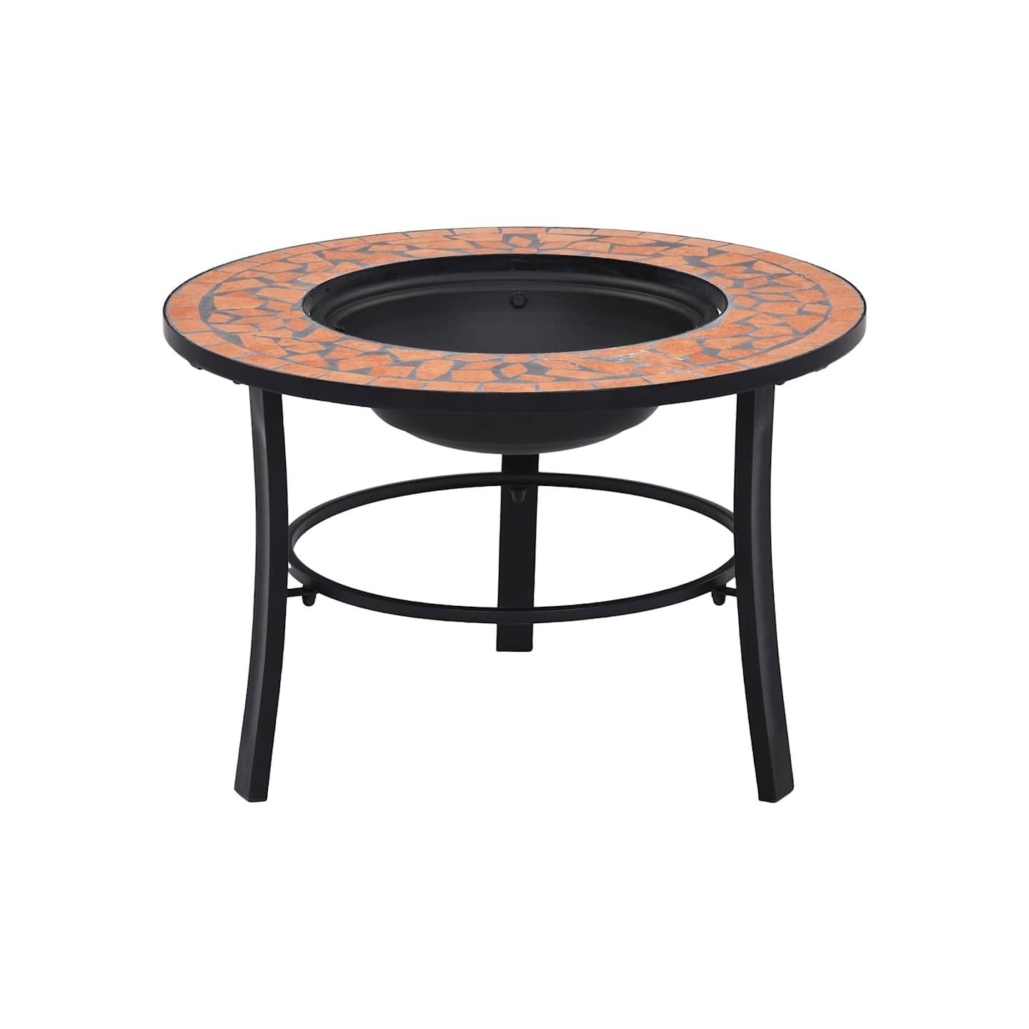 Foyer mosaïque Terre cuite 68 cm Céramique