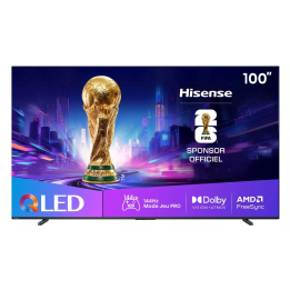 Hisense QLED-TV 100E7QPRO 100" 4K 144 Hz | Nimestore
