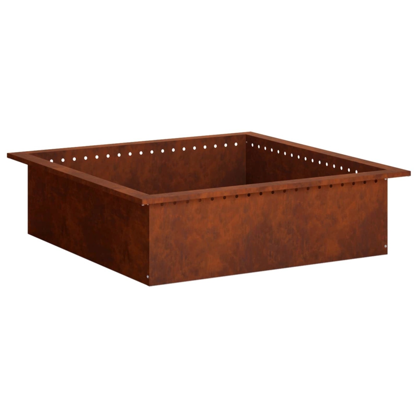 Anneau de Braise Rouillé 90 x 90 x 25 cm Acier patiné