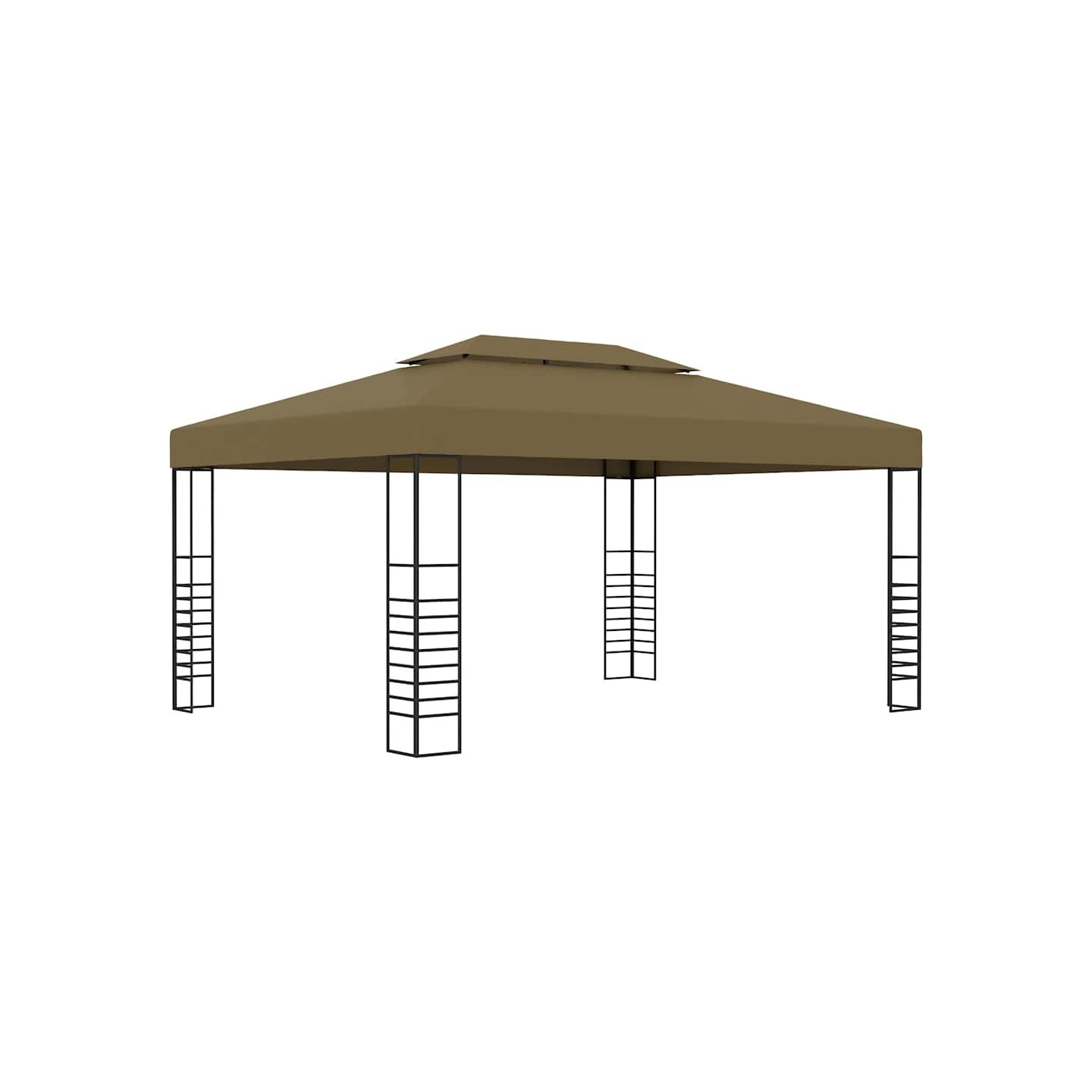 Chapiteau 3x4 m Taupe 180 g/m²