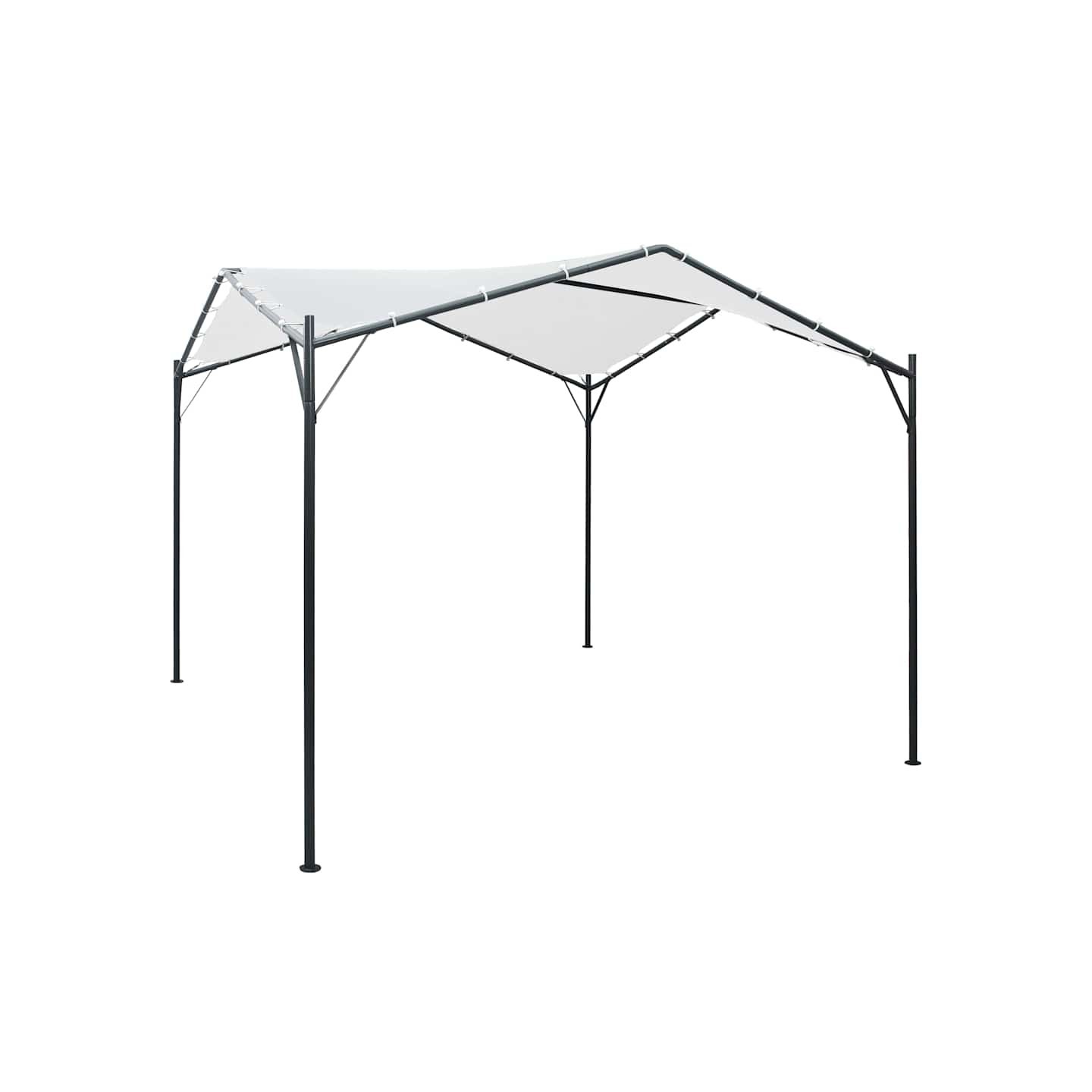 Belvédère 3x3x2,6 m Blanc 180 g/m²