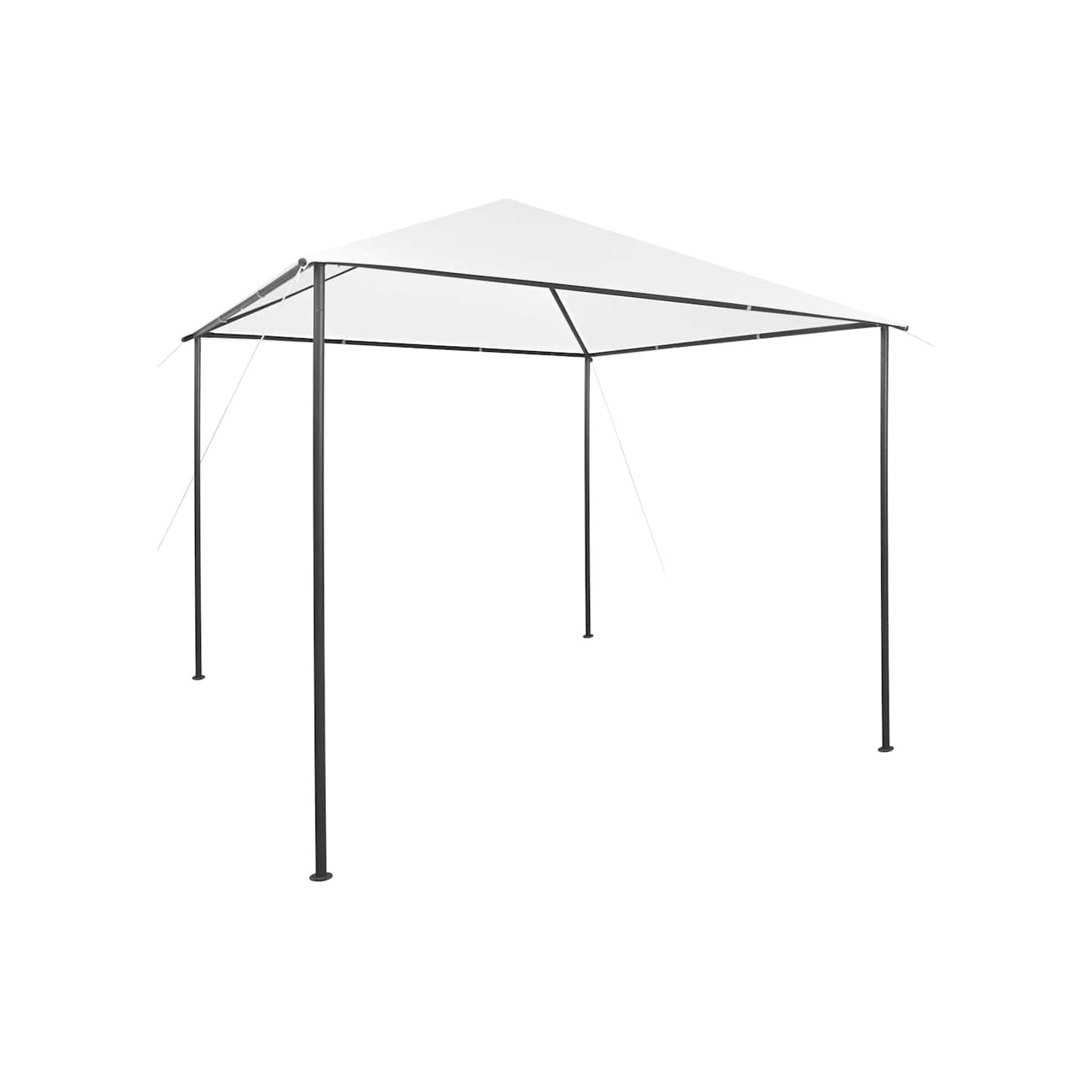Tonnelle 3x3x2,9 m Blanc 180 g/m²