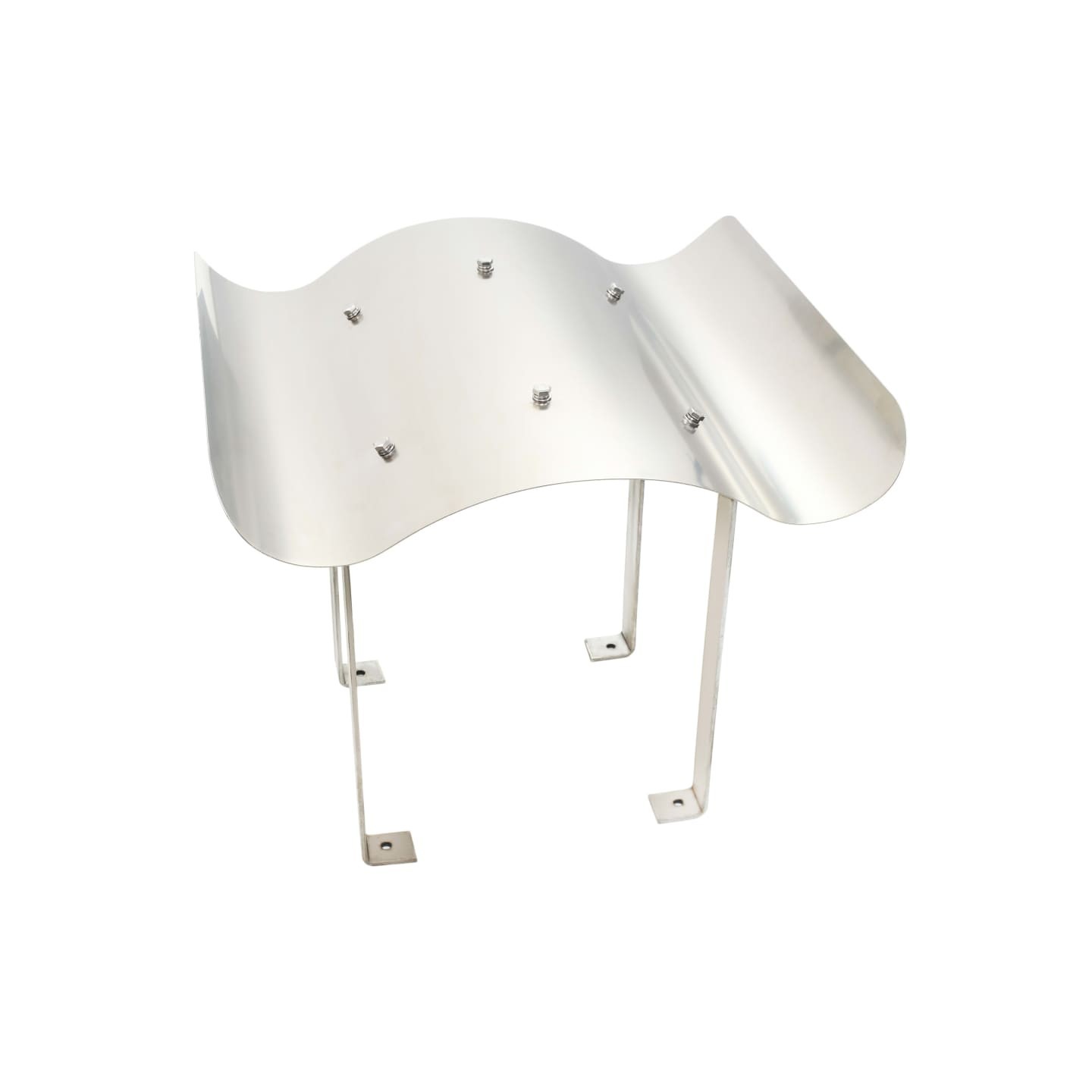 Capot de cheminée Acier inoxydable 60 x 60 x 38 cm
