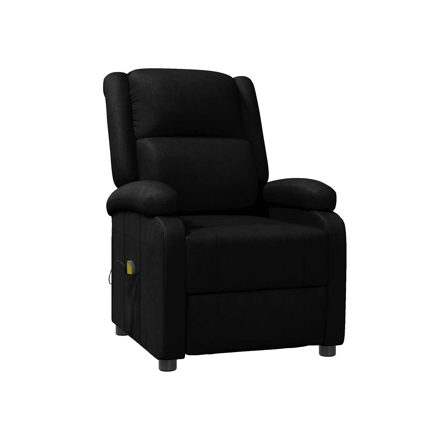Fauteuil de massage Noir Similicuir