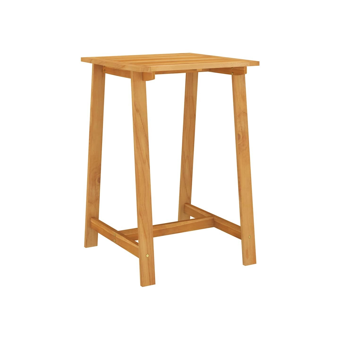 Table de bar de jardin 70x70x104 cm Bois d'acacia massif