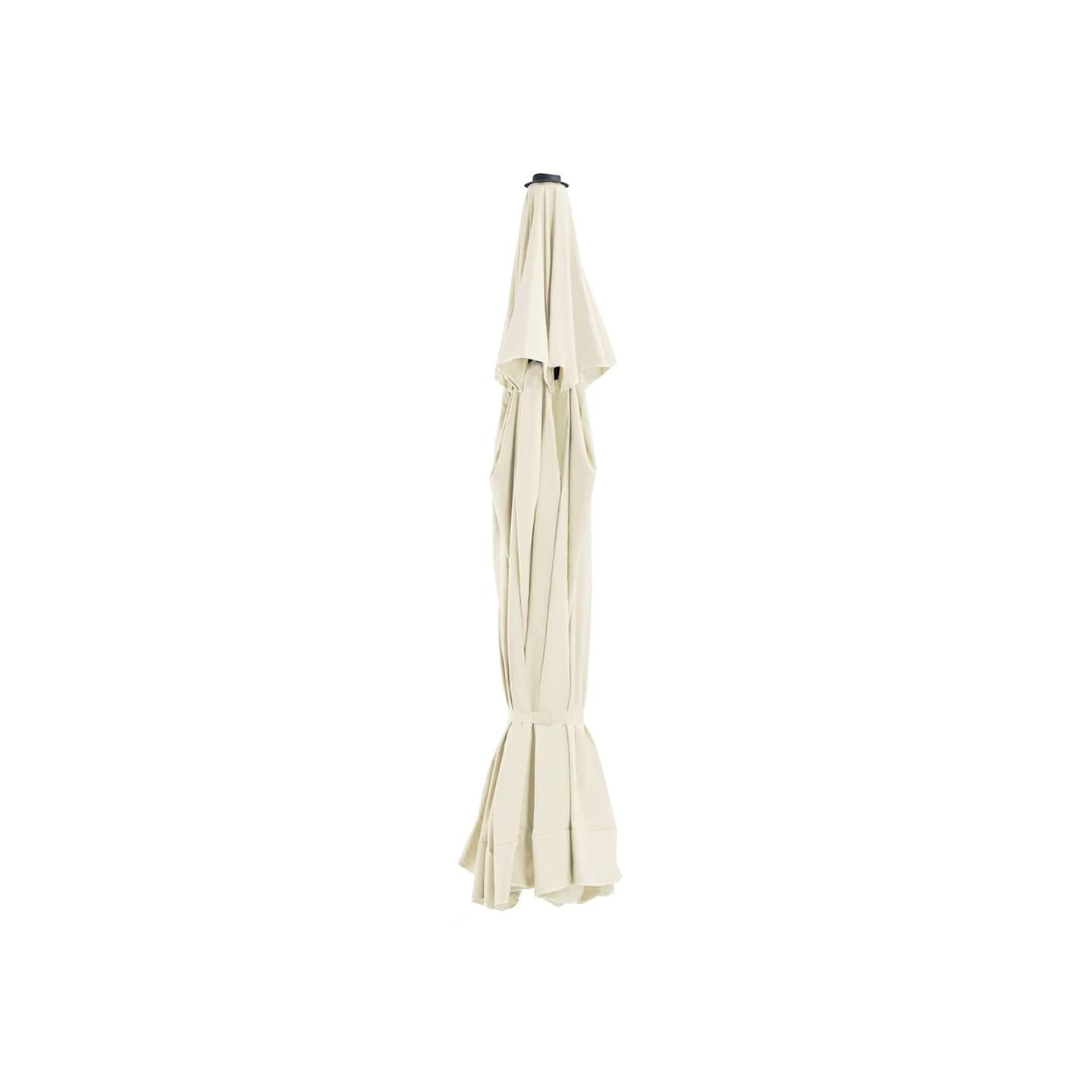Tissu de remplacement pour parasol d'extérieur Sable 515 cm