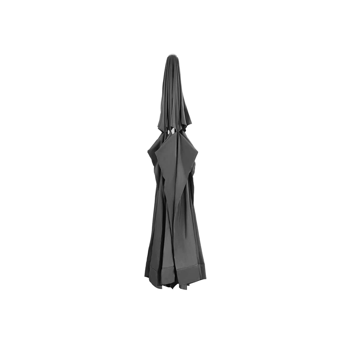 Tissu de remplacement pour parasol d'extérieur Anthracite 610cm