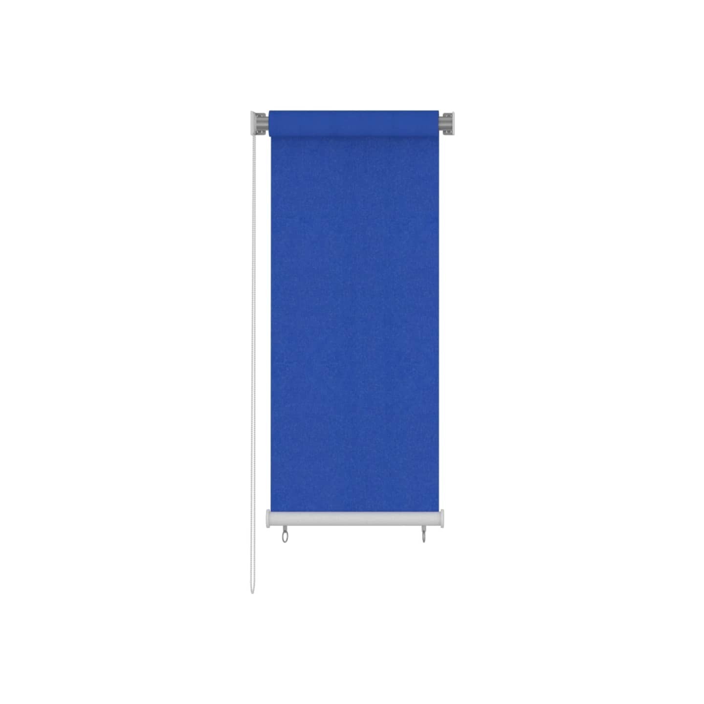 Store roulant d'extérieur 65 (l) x 140 (H) cm HDPE bleu