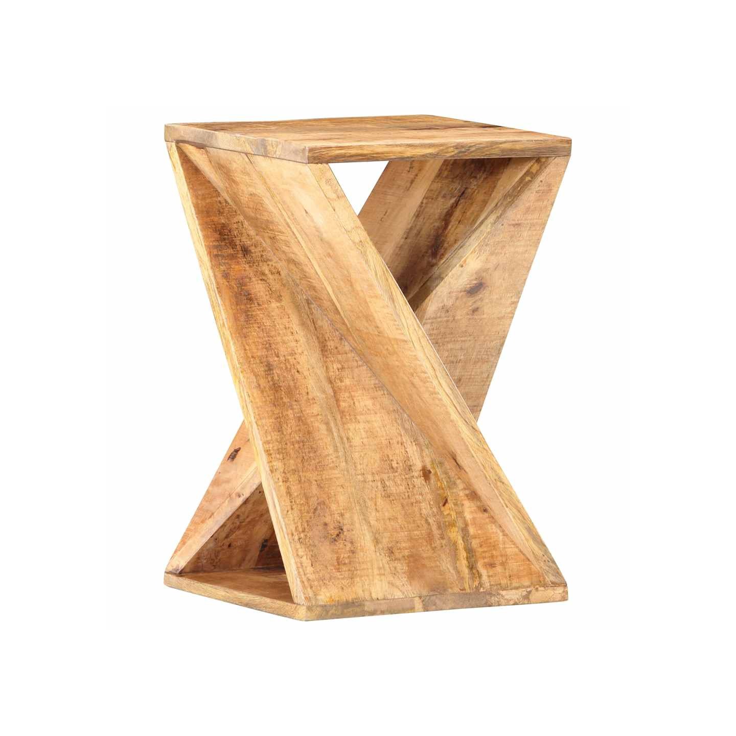 Table d'appoint 35x35x55 cm Bois de manguier massif