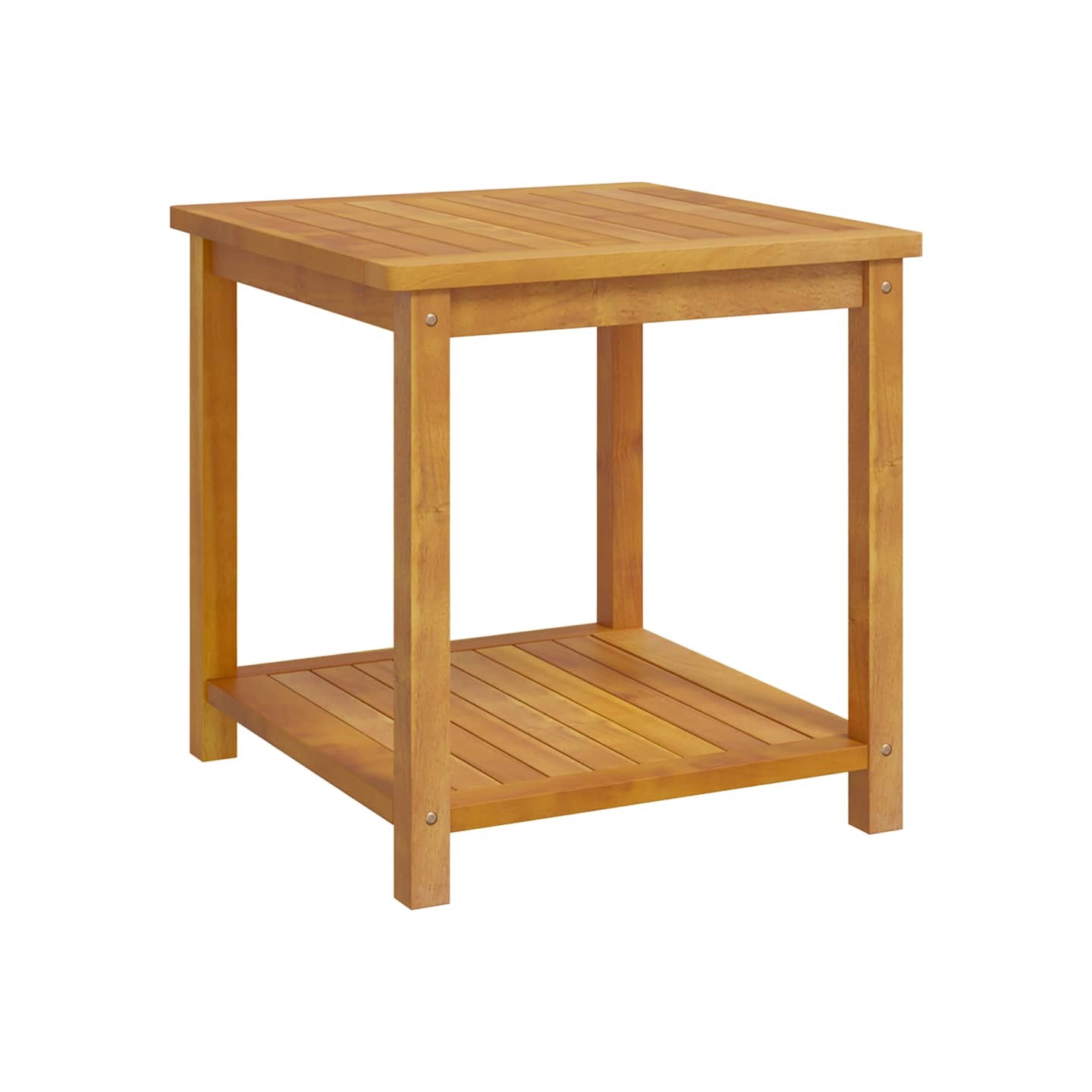 Table d'appoint Bois d'acacia massif 45x45x45 cm