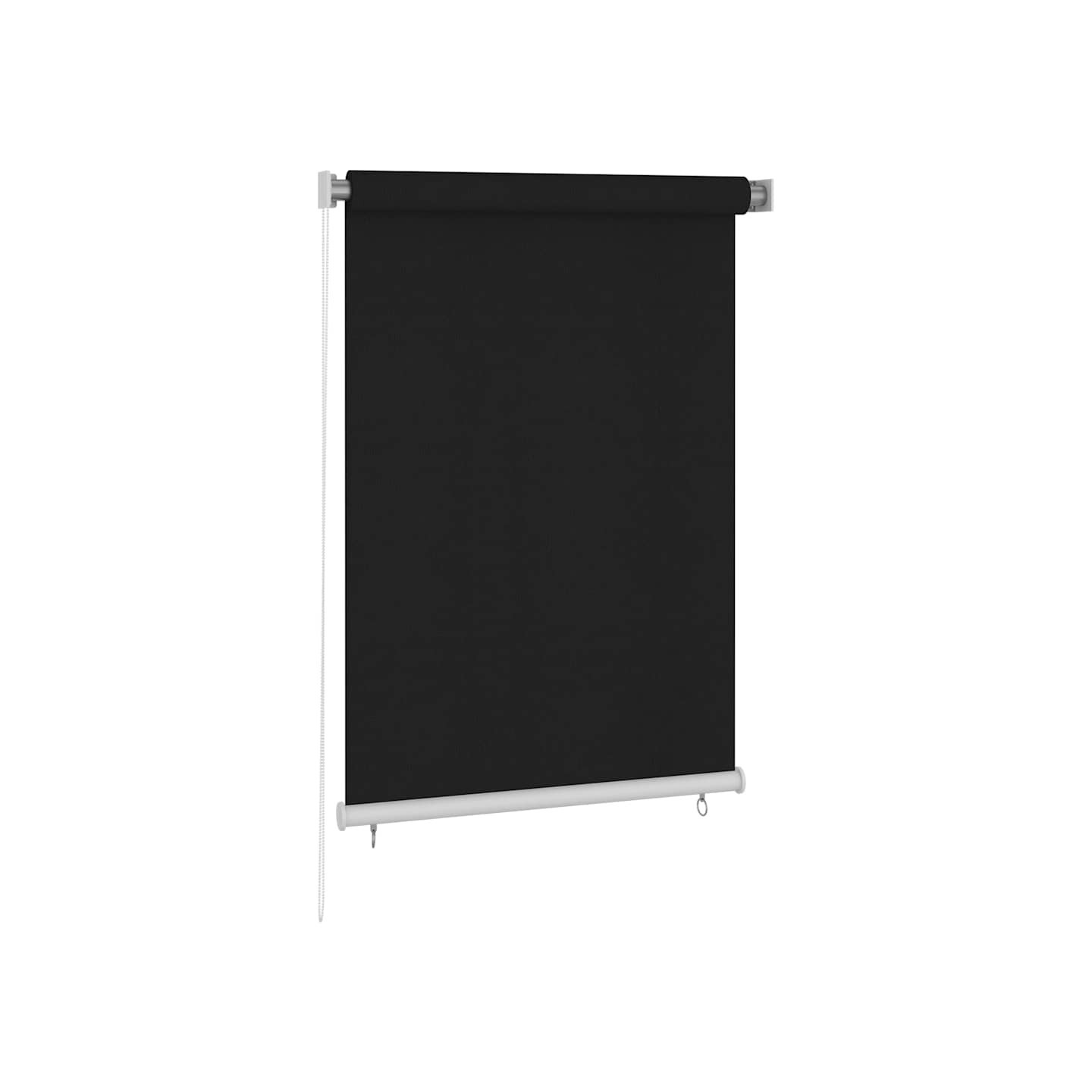 Store roulant d'extérieur 105 (l) x 140 (H) cm noir