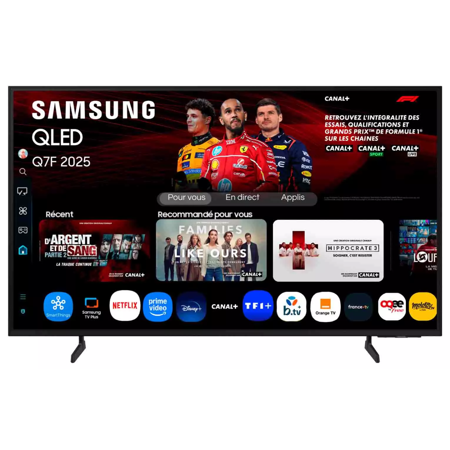 TV QLED Samsung 98" TQ98Q7FA 4K Ultra HD | Nimestore